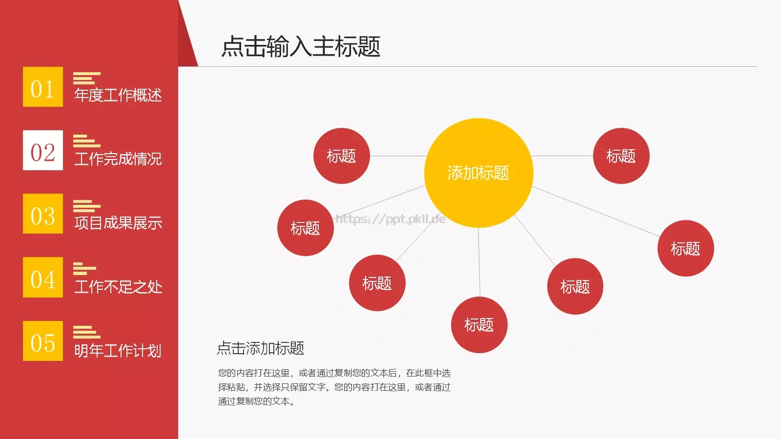 年度工作总结汇报PPT模板 第 15 页预览图