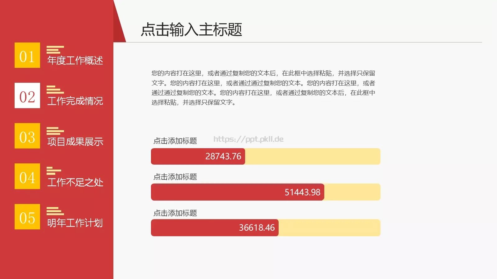年度工作总结汇报PPT模板 第 19 页预览图