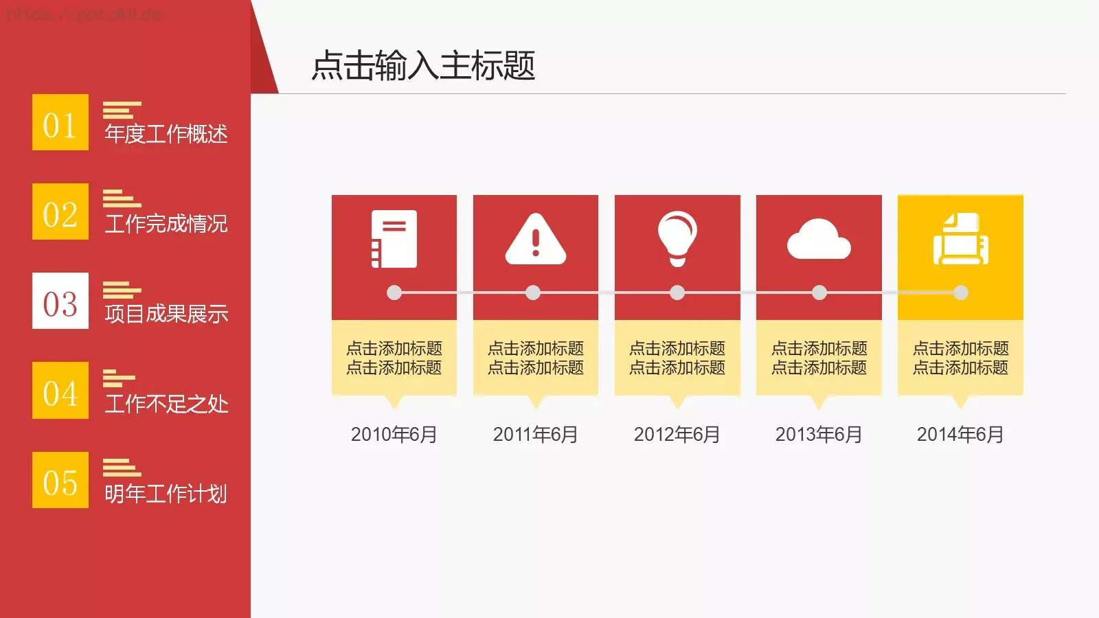 年度工作总结汇报PPT模板 第 25 页预览图