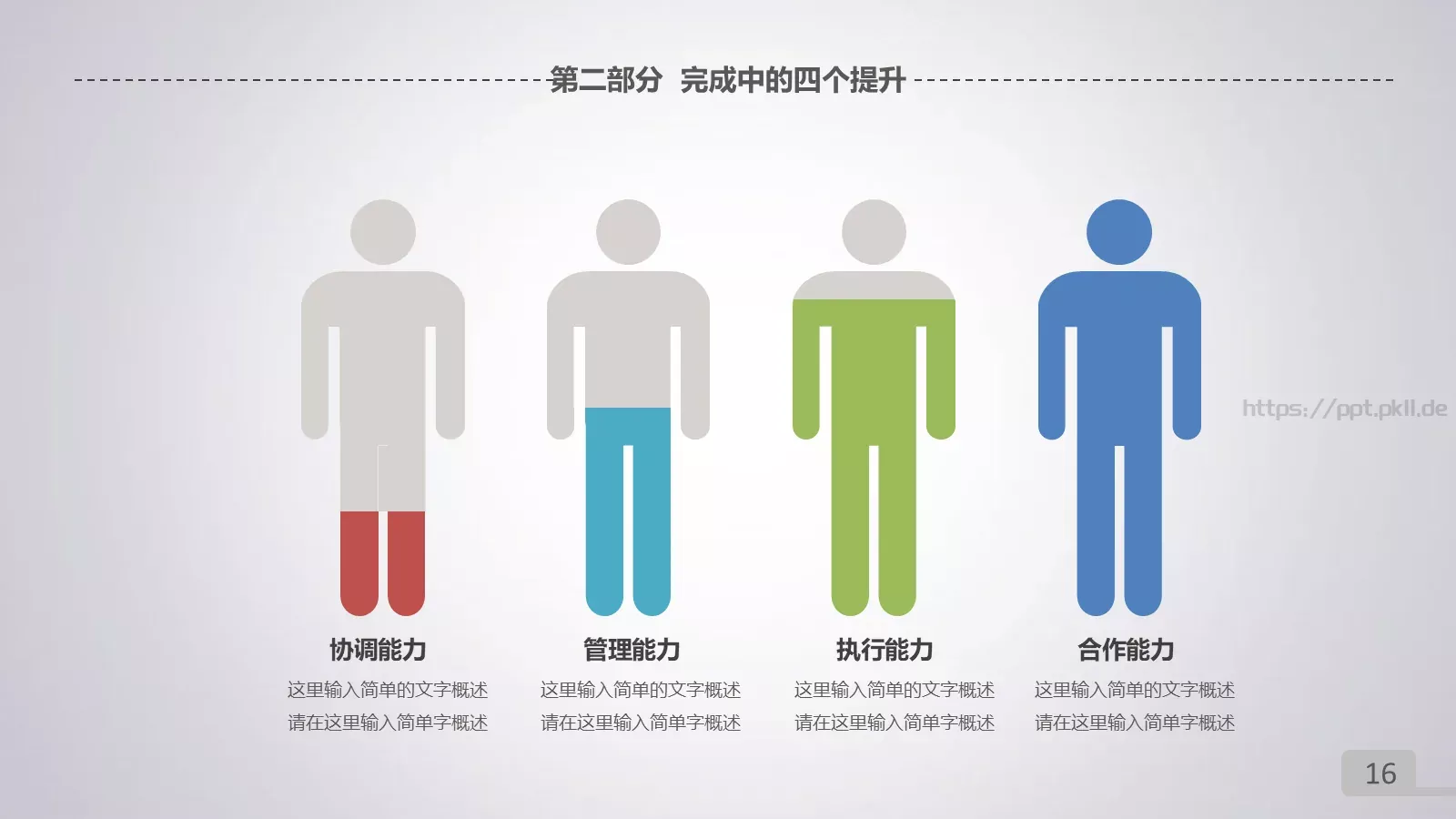 年终总结暨新年计划PPT模板 第 16 页预览图