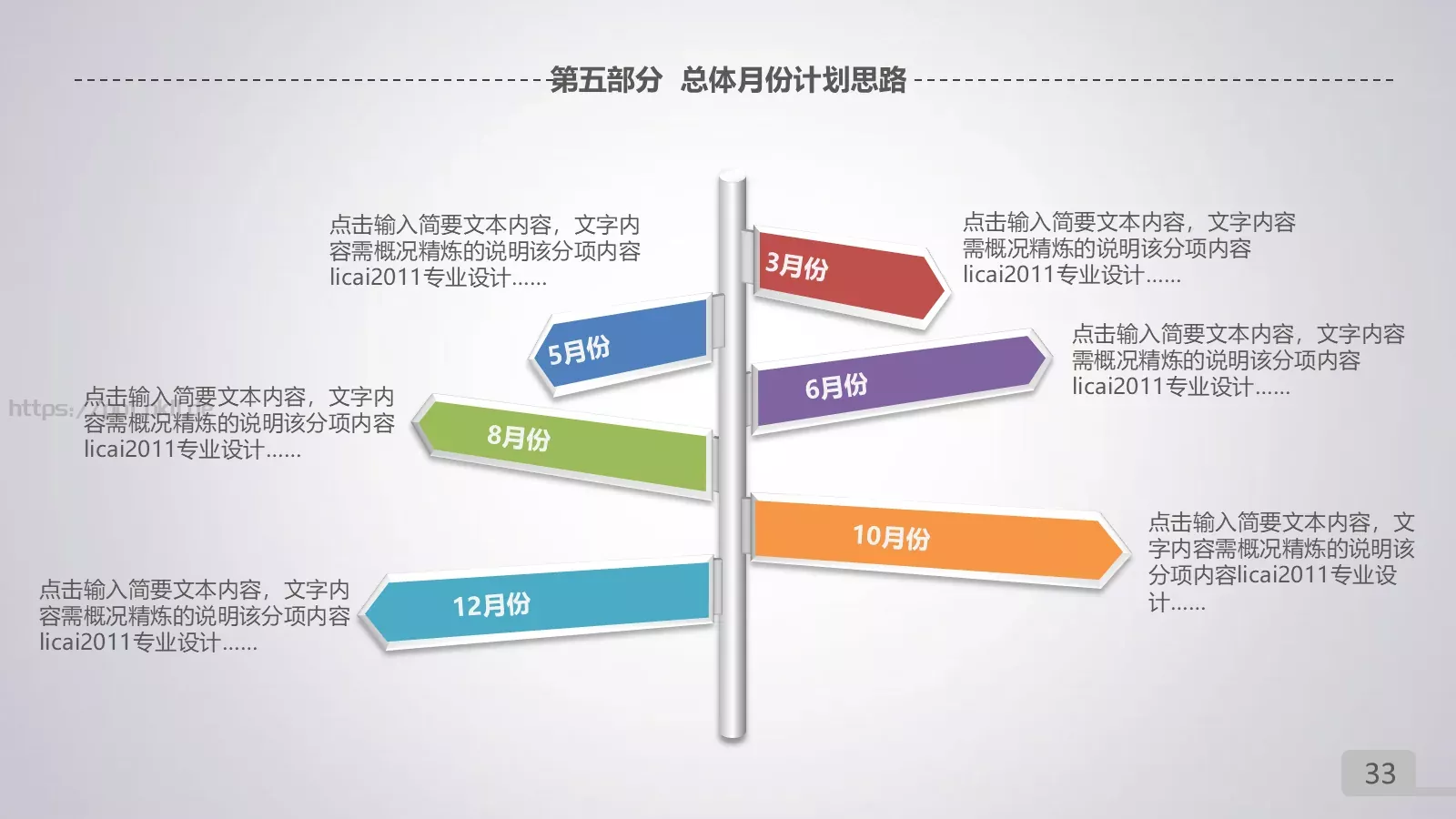 年终总结暨新年计划PPT模板 第 33 页预览图