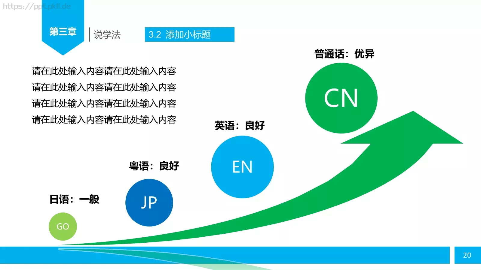 教师说课PPT模板 第 20 页预览图