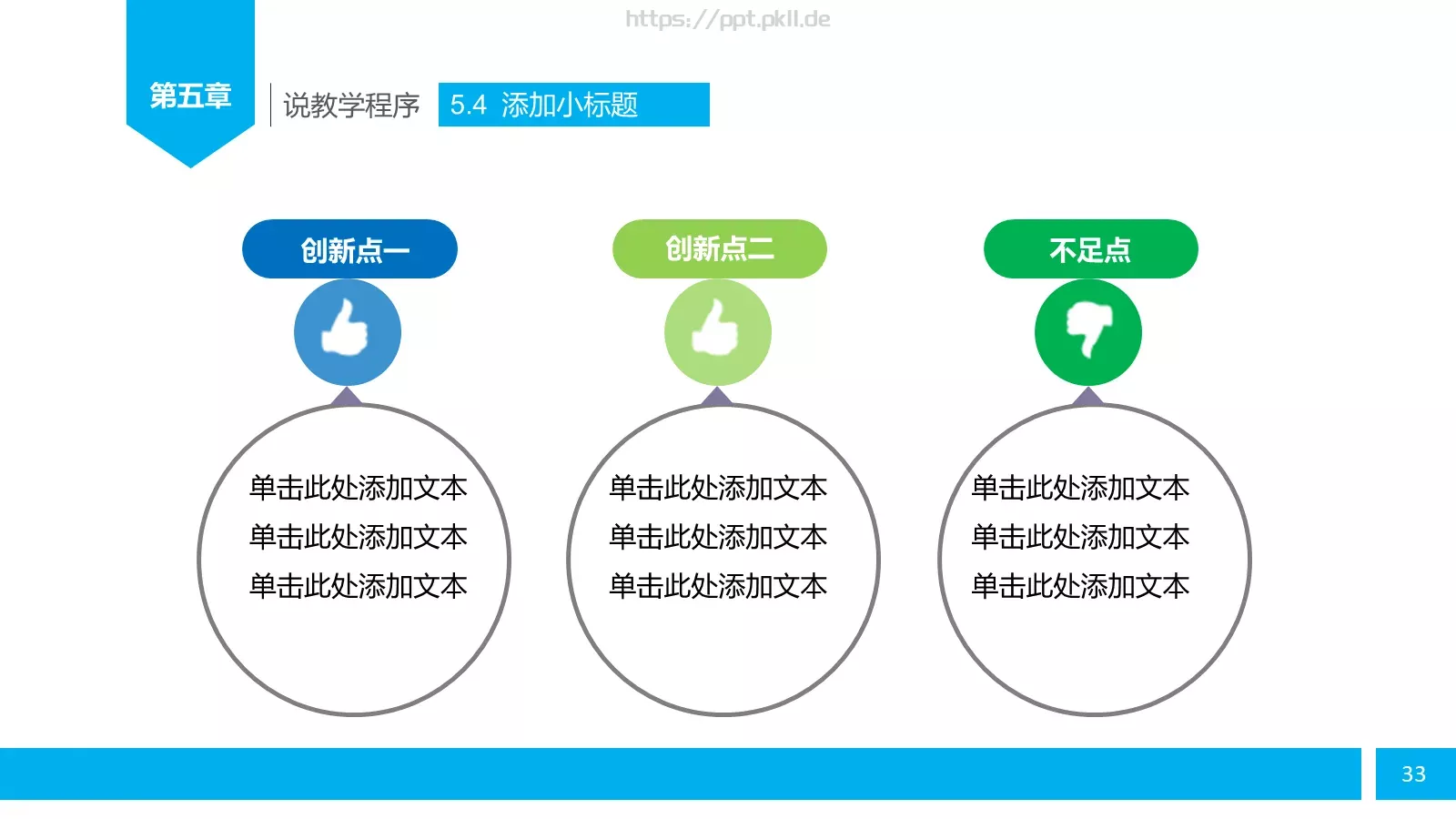 教师说课PPT模板 第 33 页预览图