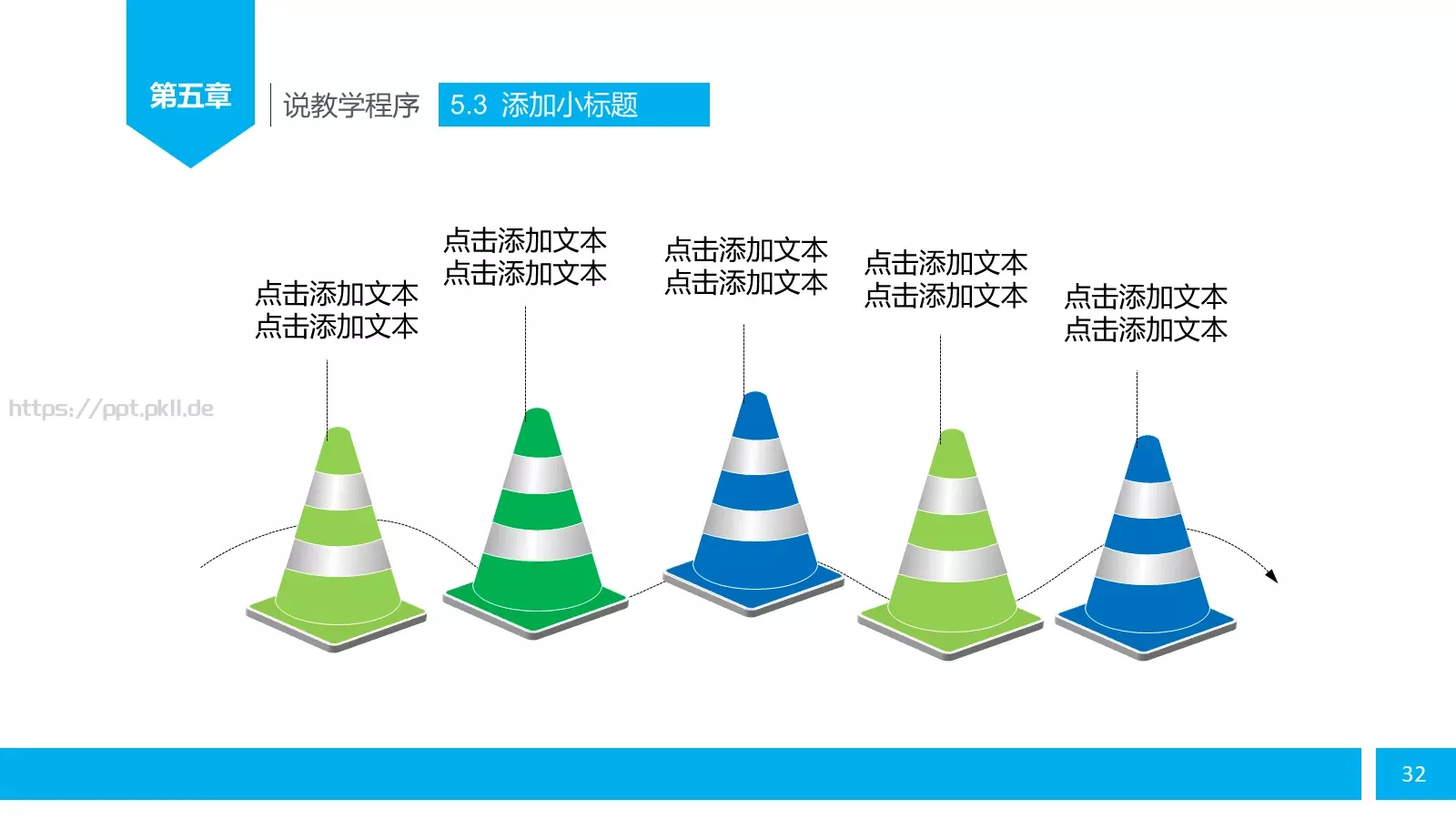 教师说课PPT模板 第 32 页预览图