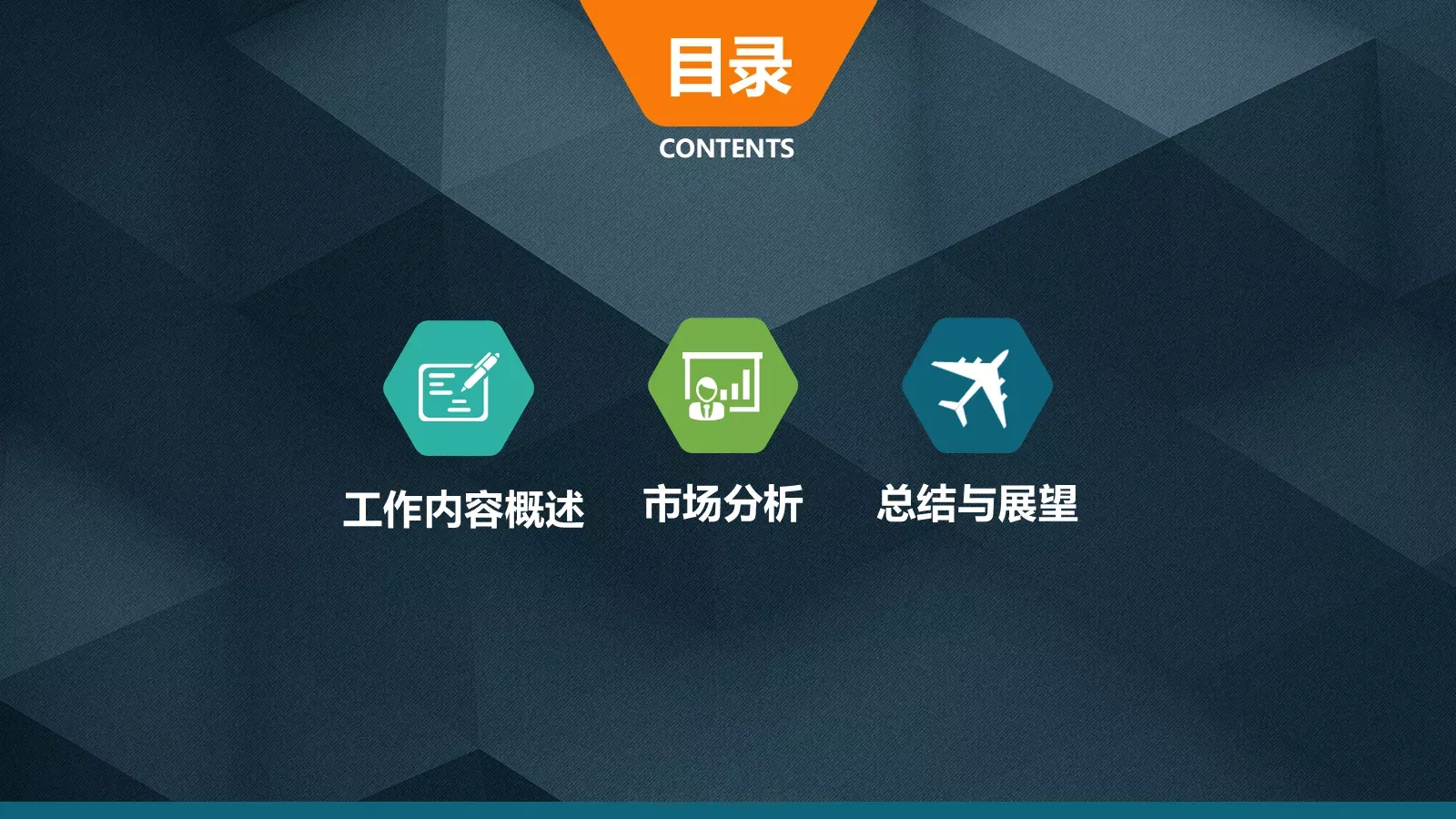 年终总结汇报PPT模板 第 2 页缩略图