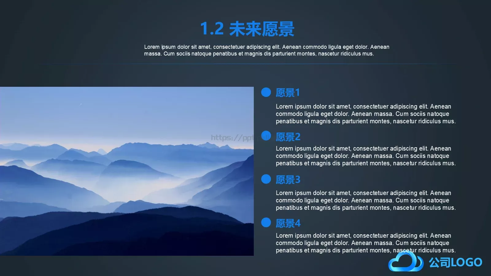 商业计划书PPT模板 第 5 页预览图