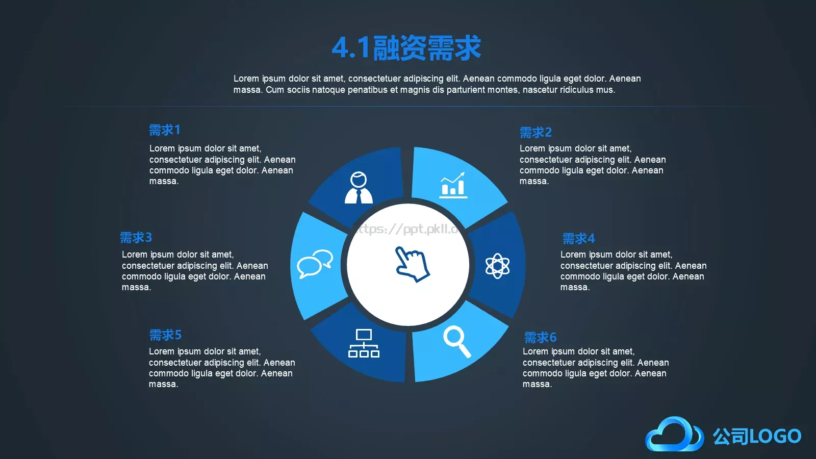 商业计划书PPT模板 第 18 页预览图