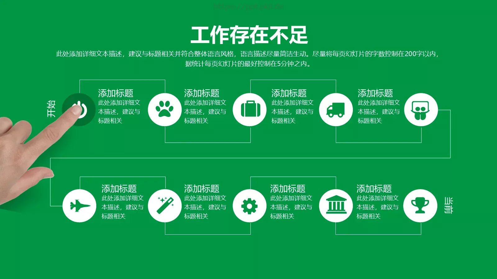 年终工作汇报PPT模板 第 23 页预览图
