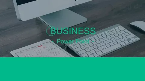 欧美商务时尚风通用PPT模板 缩略图