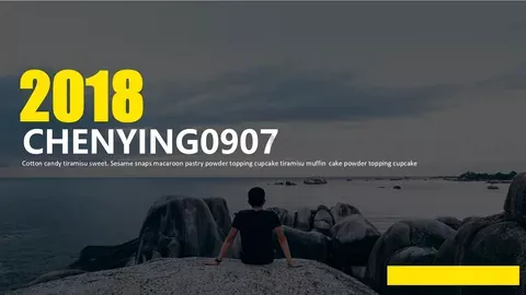 欧美商务时尚PPT模板 缩略图