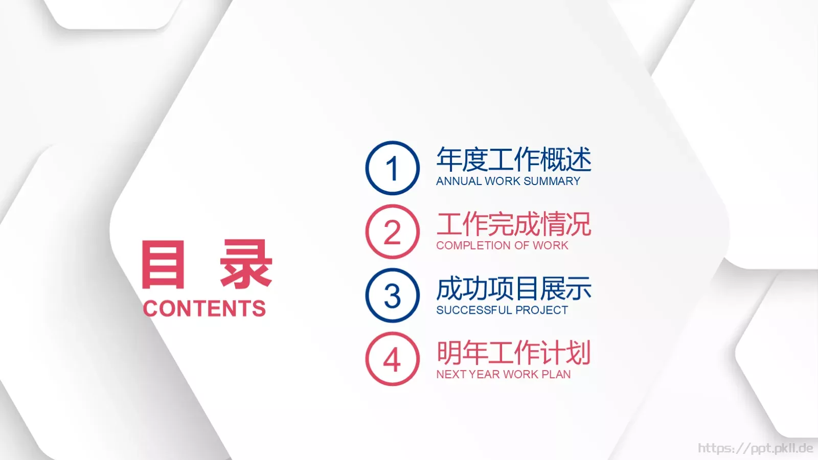 工作汇报总结PPT模板 第 2 页缩略图