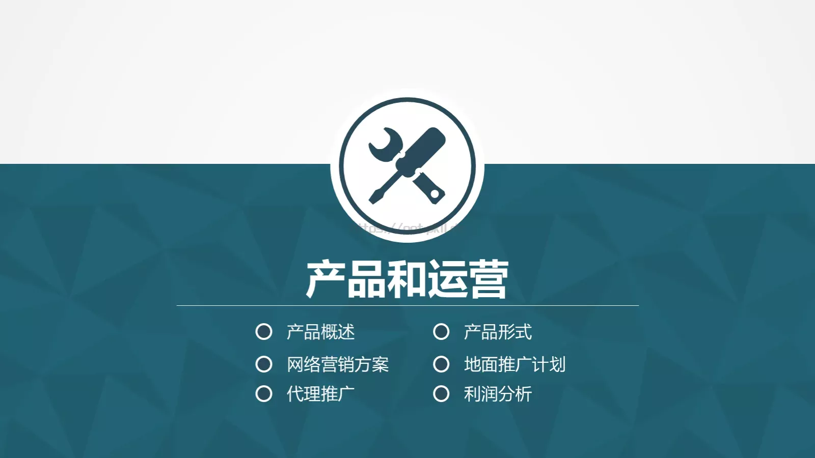 商业融资计划书PPT模板 第 15 页预览图