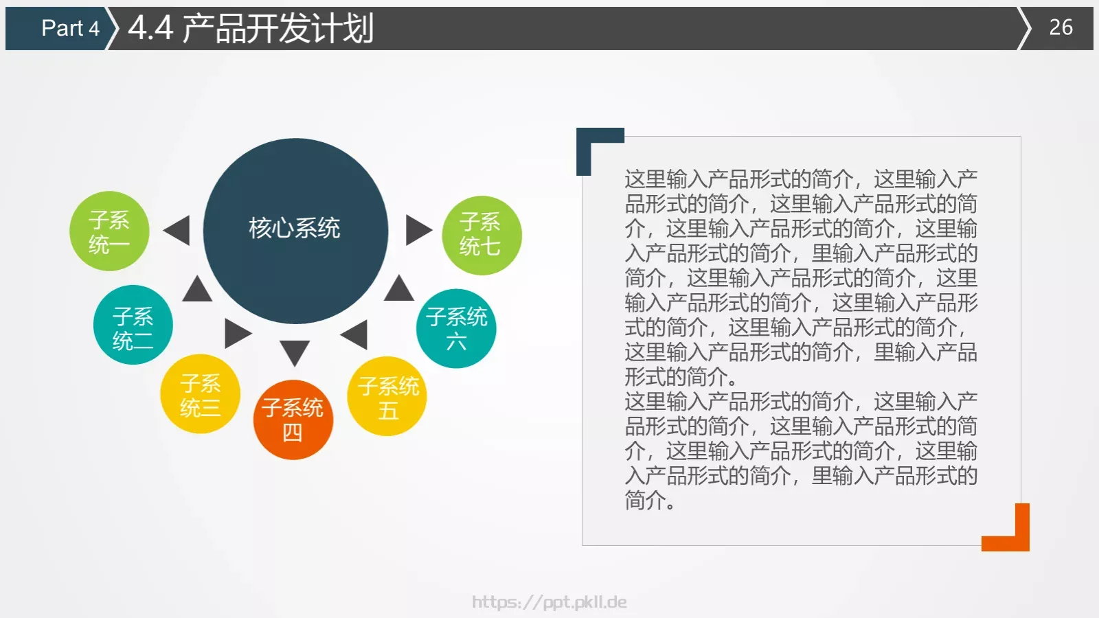 商业融资计划书PPT模板 第 26 页预览图