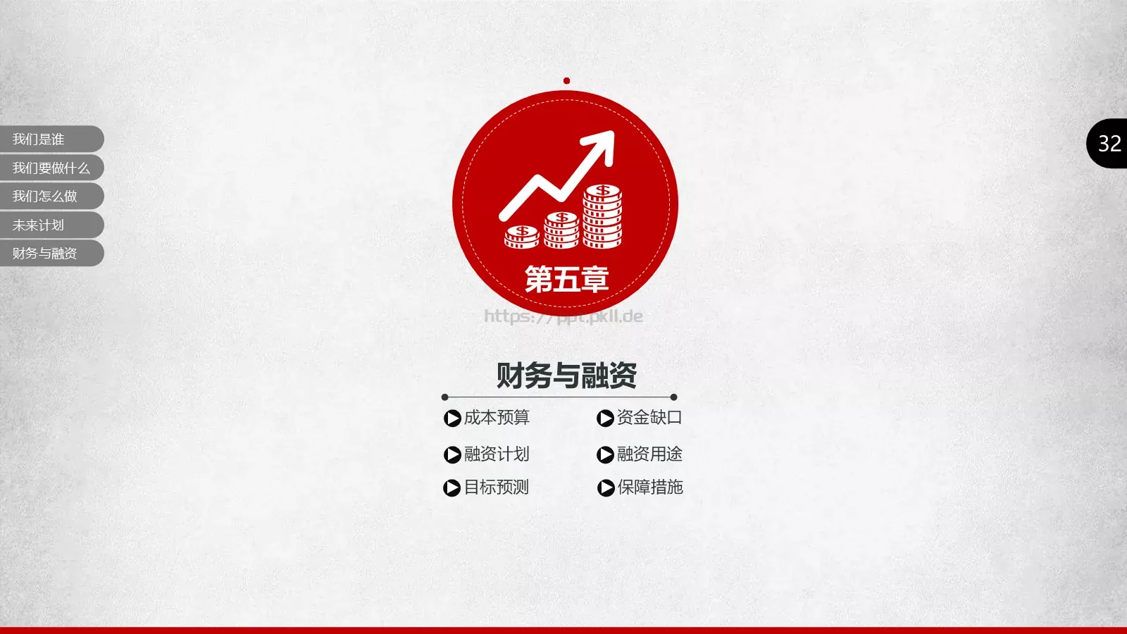 商业融资路演PPT模板 第 32 页预览图