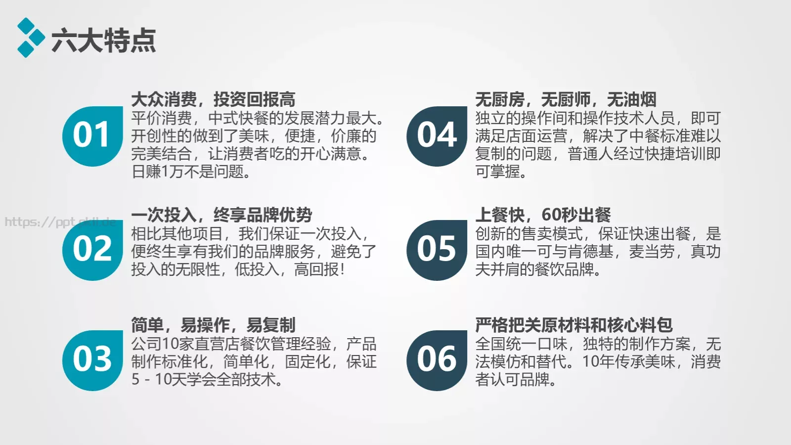 加盟招商推介PPT模板 第 13 页预览图
