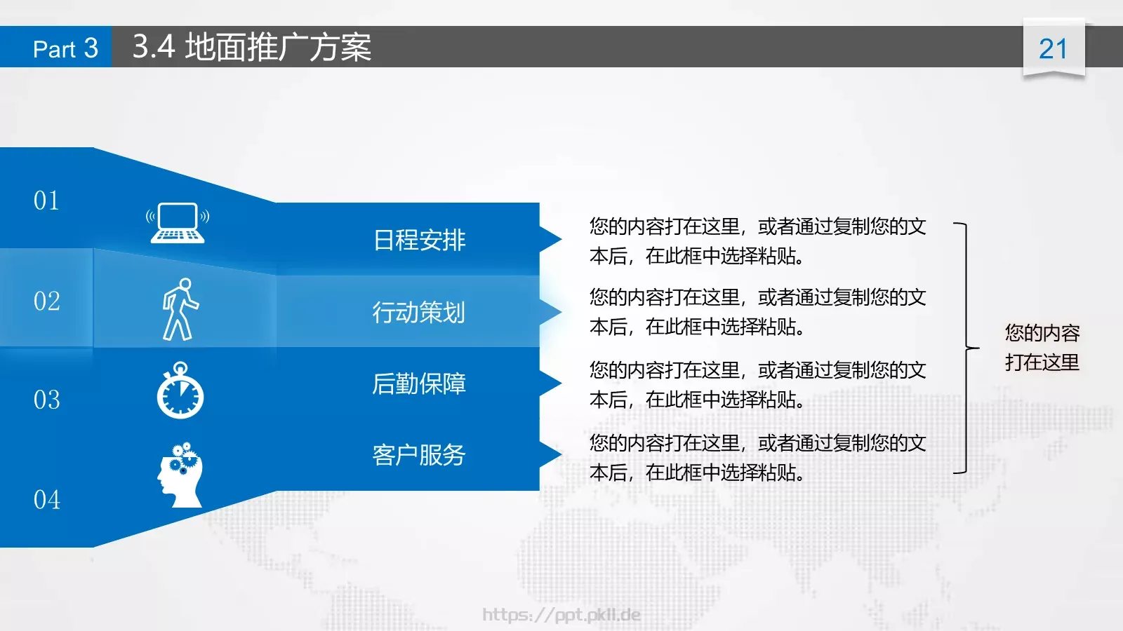 商业融资商业计划书PPT模板 第 21 页预览图