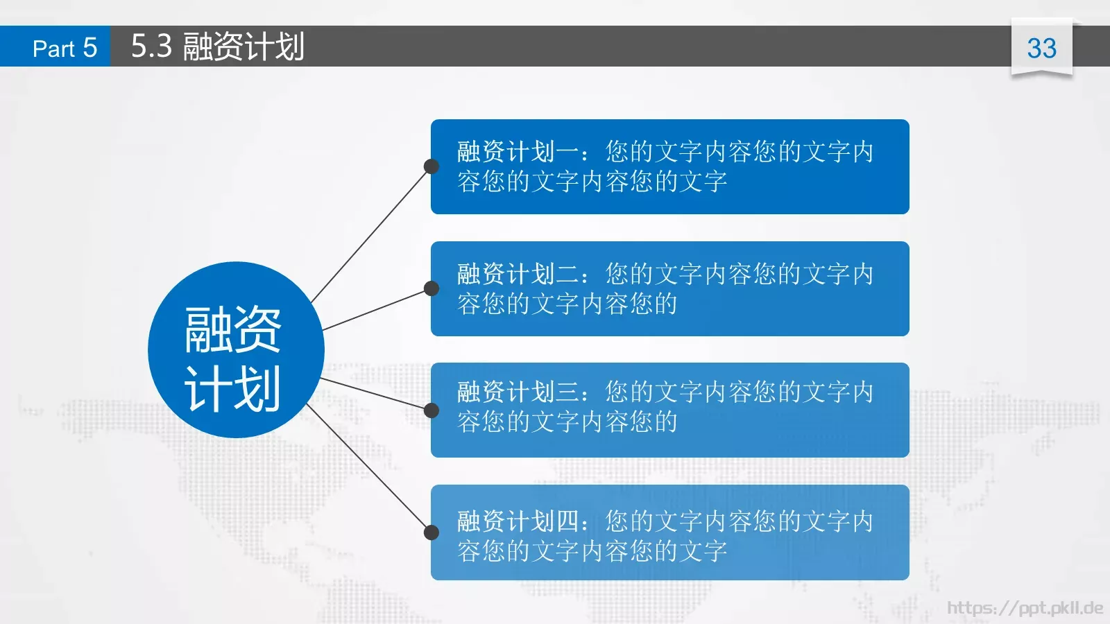 商业融资商业计划书PPT模板 第 33 页预览图