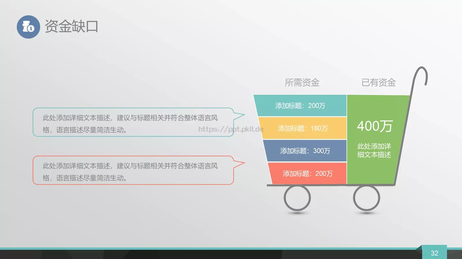 商业融资路演PPT模板 第 32 页预览图