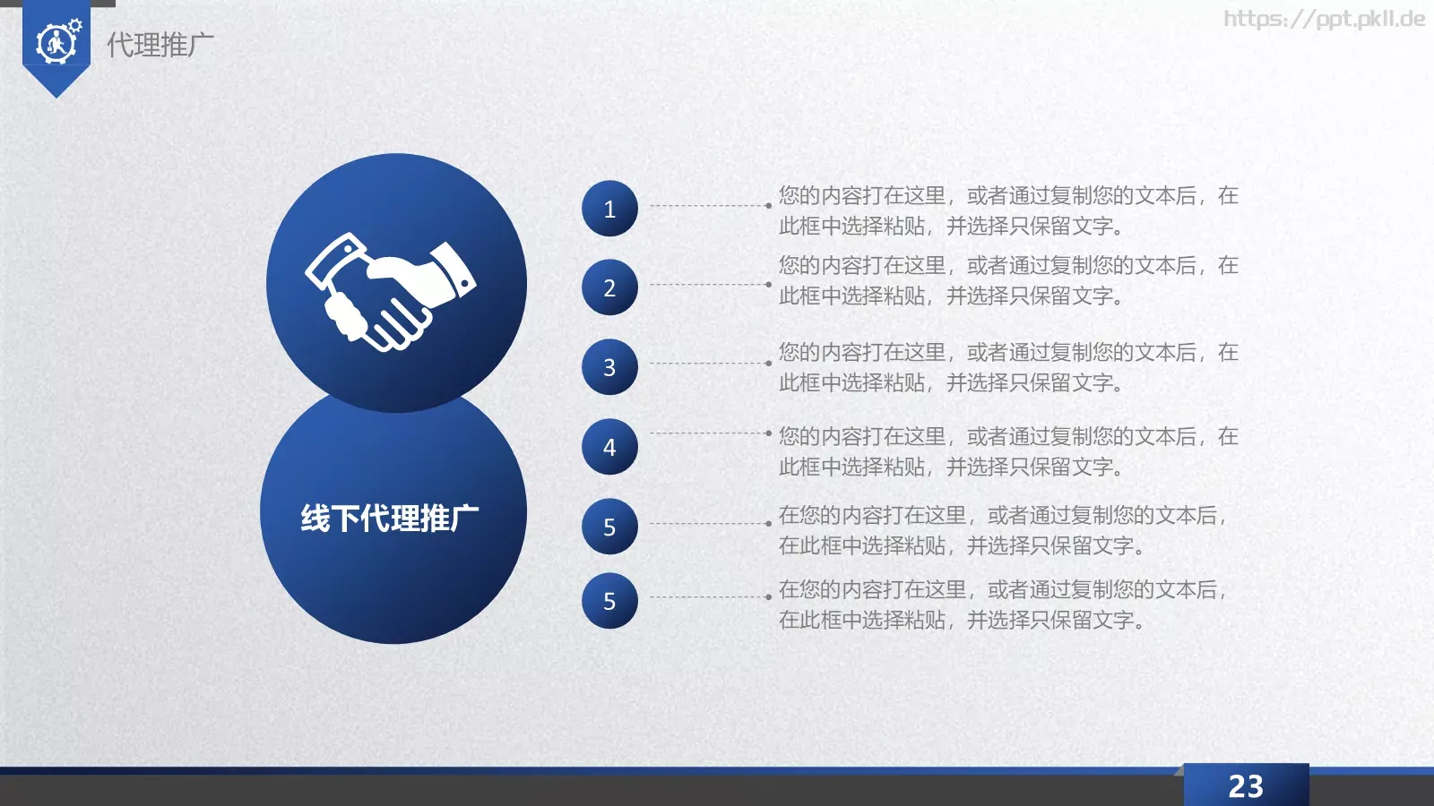 商业融资计划书PPT模板 第 23 页预览图