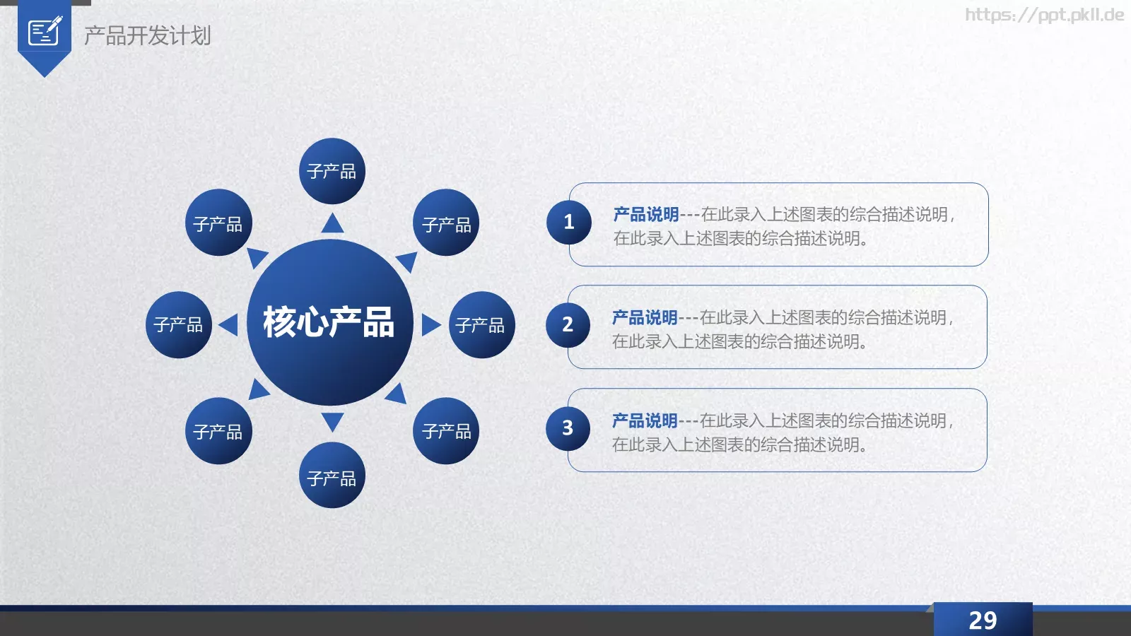 商业融资计划书PPT模板 第 29 页预览图