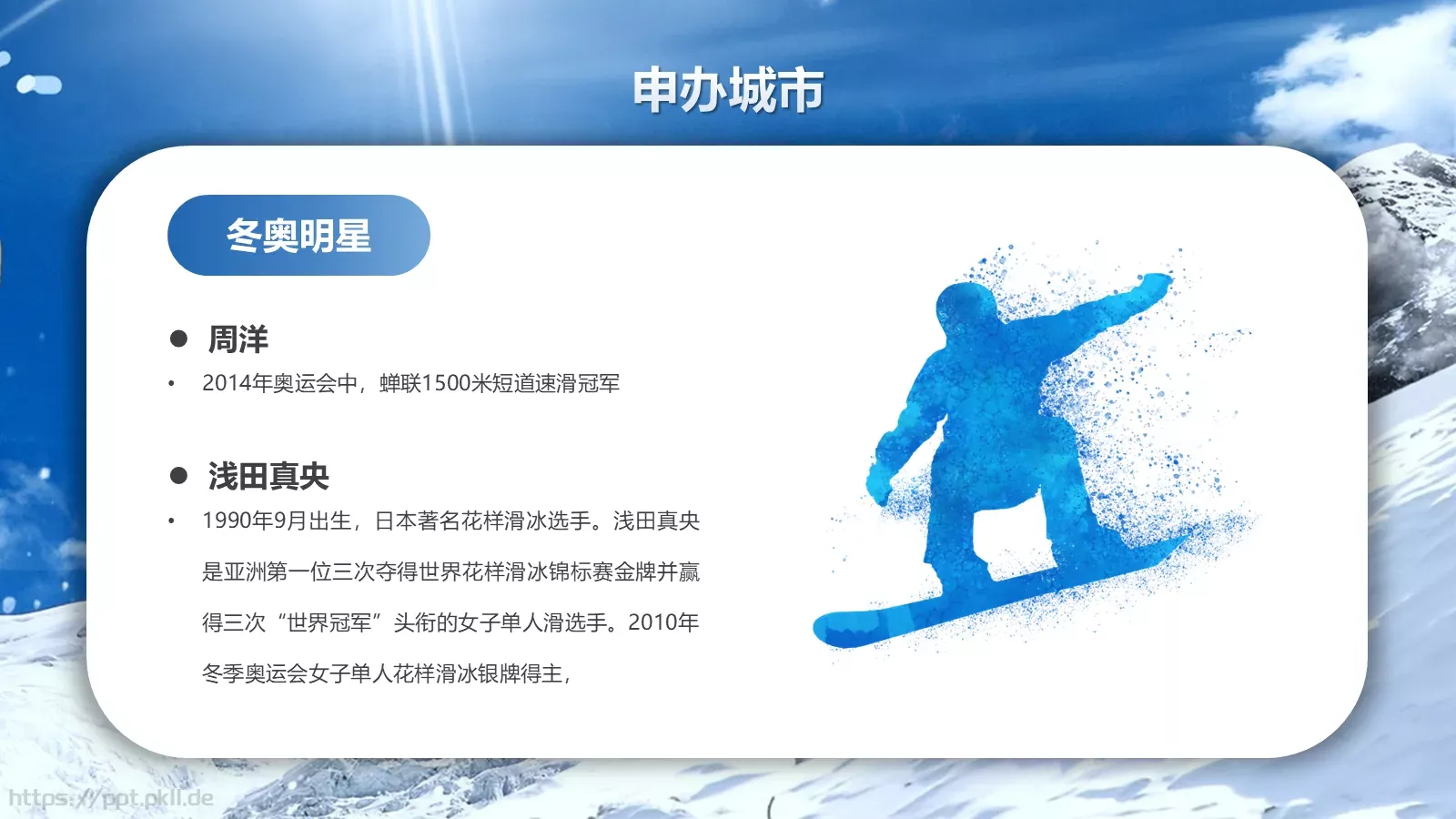 北京冬奥会申办知识竞猜PPT模板 第 15 页预览图
