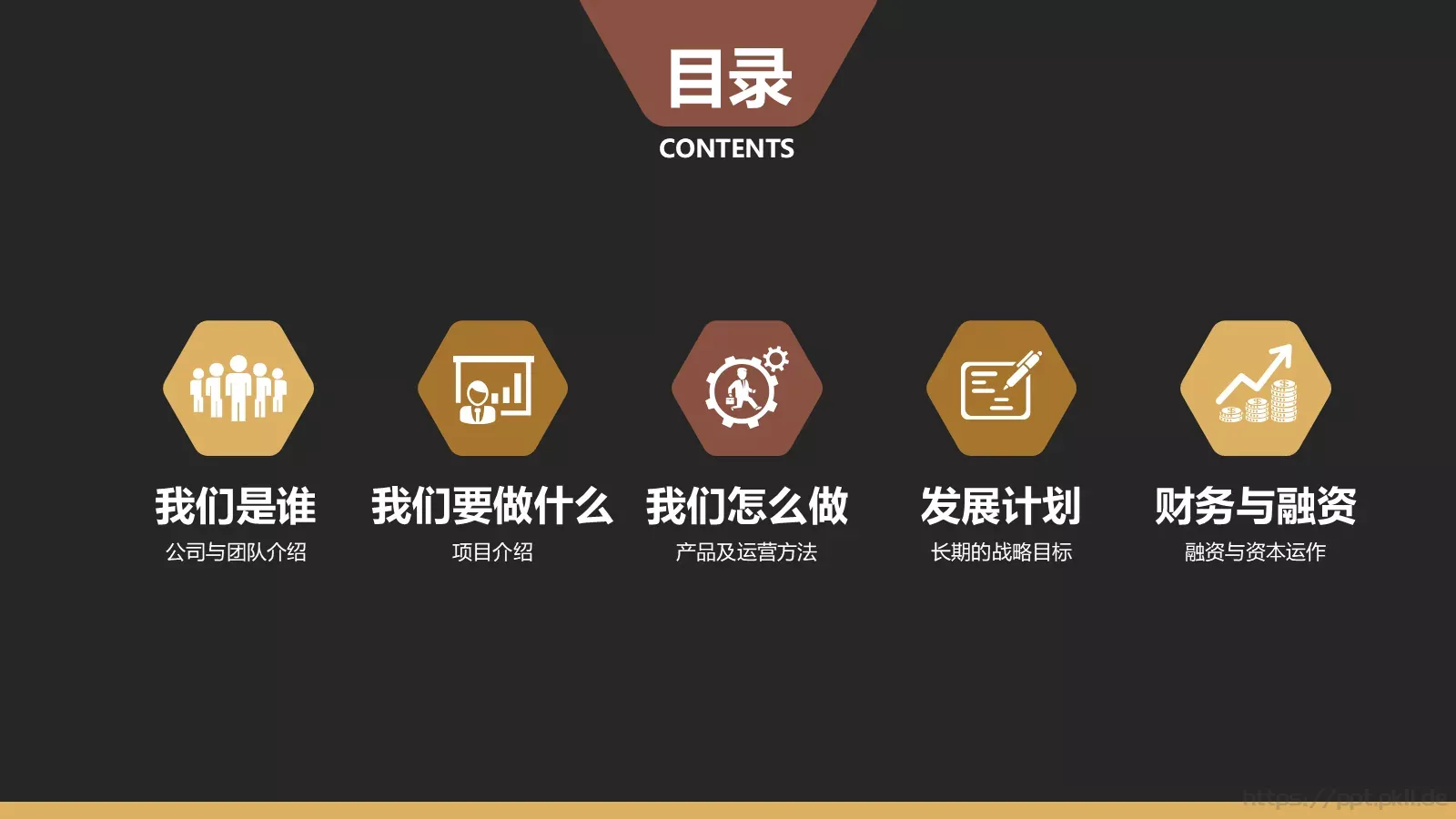 融资路演公司团队介绍PPT模板 第 2 页缩略图