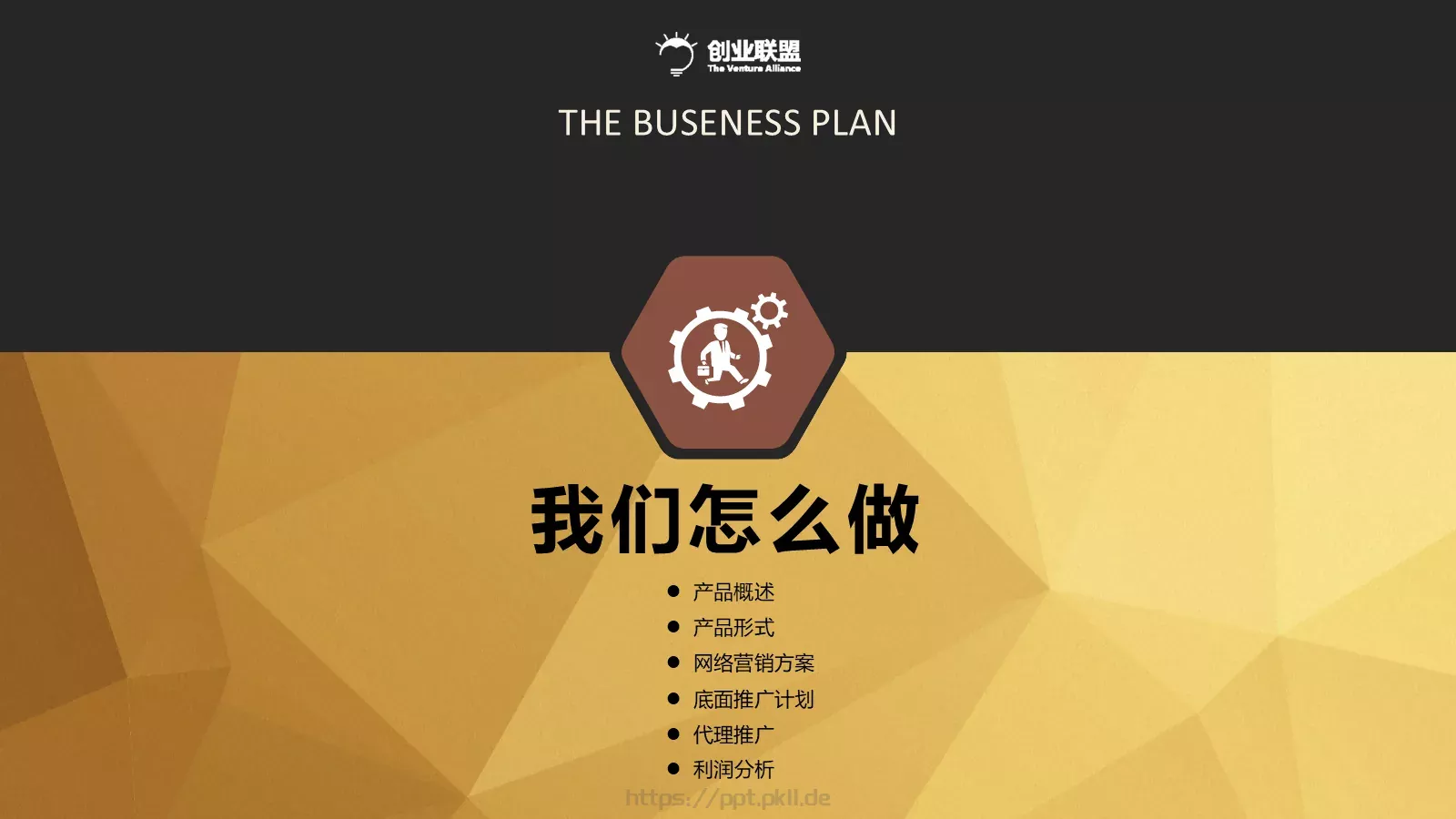 融资路演公司团队介绍PPT模板 第 16 页预览图