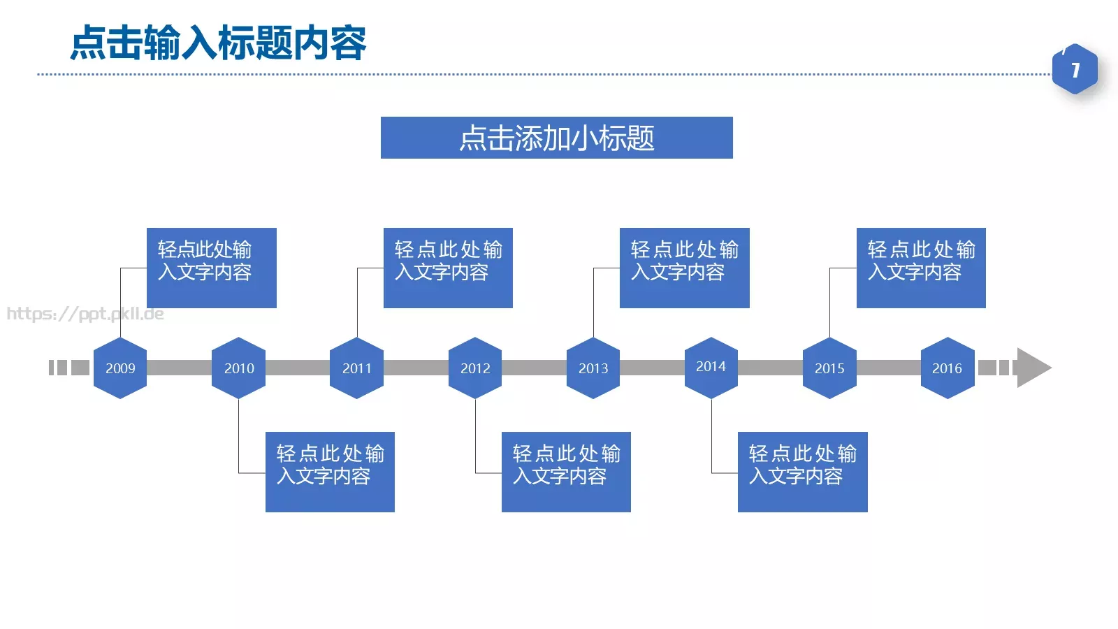 年度工作总结汇报PPT模板 第 7 页预览图