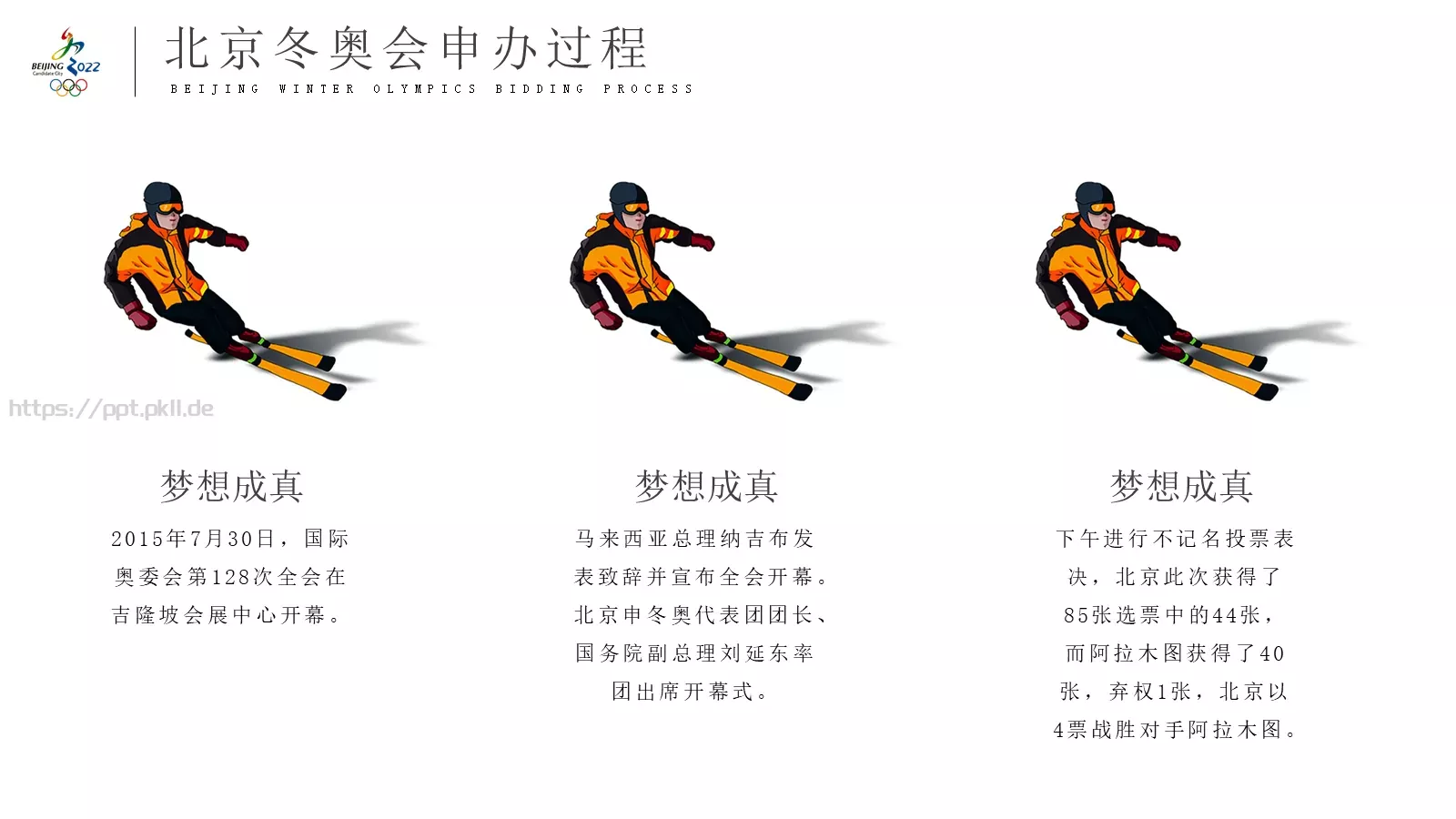 2022北京冬奥会PPT模板 第 7 页预览图