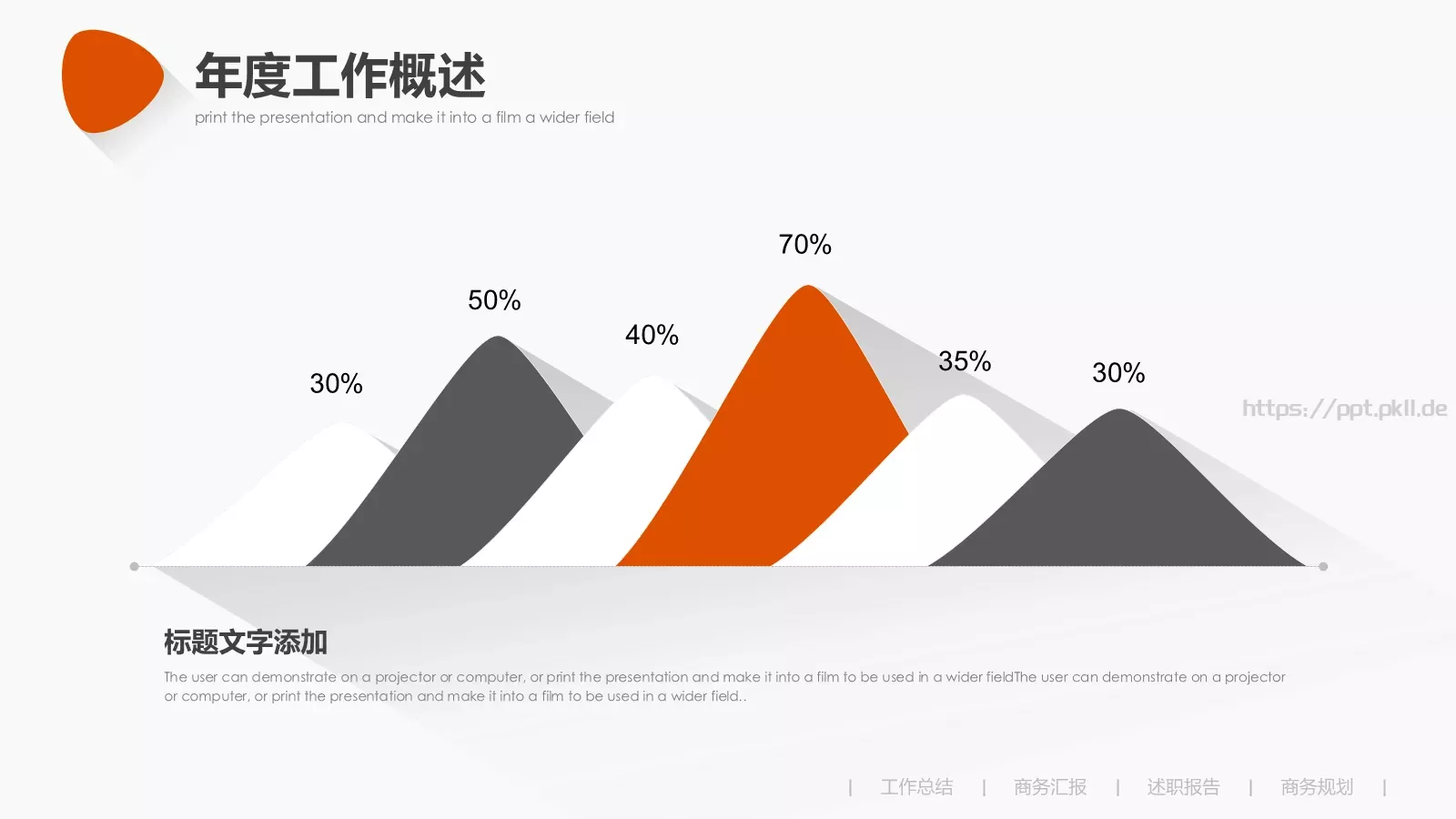 竞聘述职工作总结PPT模板 第 8 页预览图
