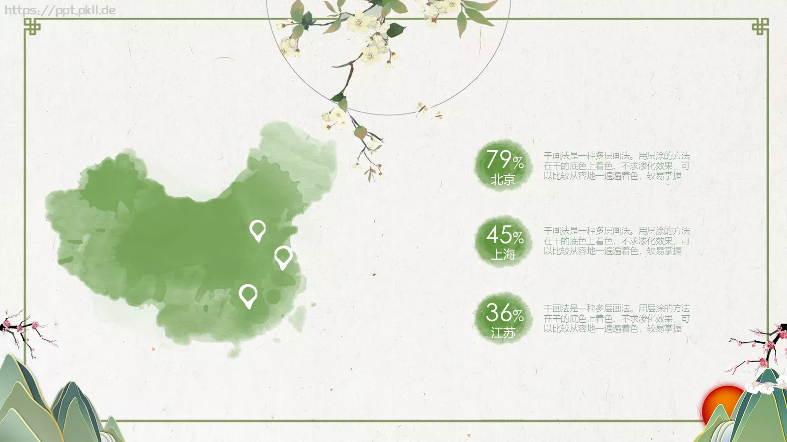 创意中国风PPT模板 第 5 页预览图