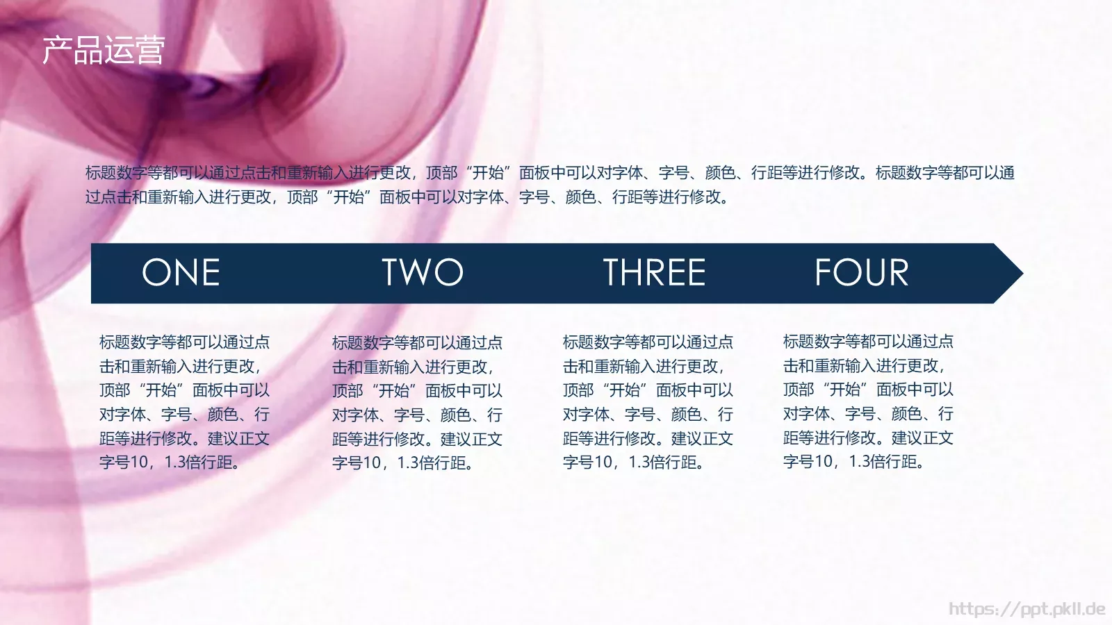 商业项目计划书PPT模板 第 13 页预览图