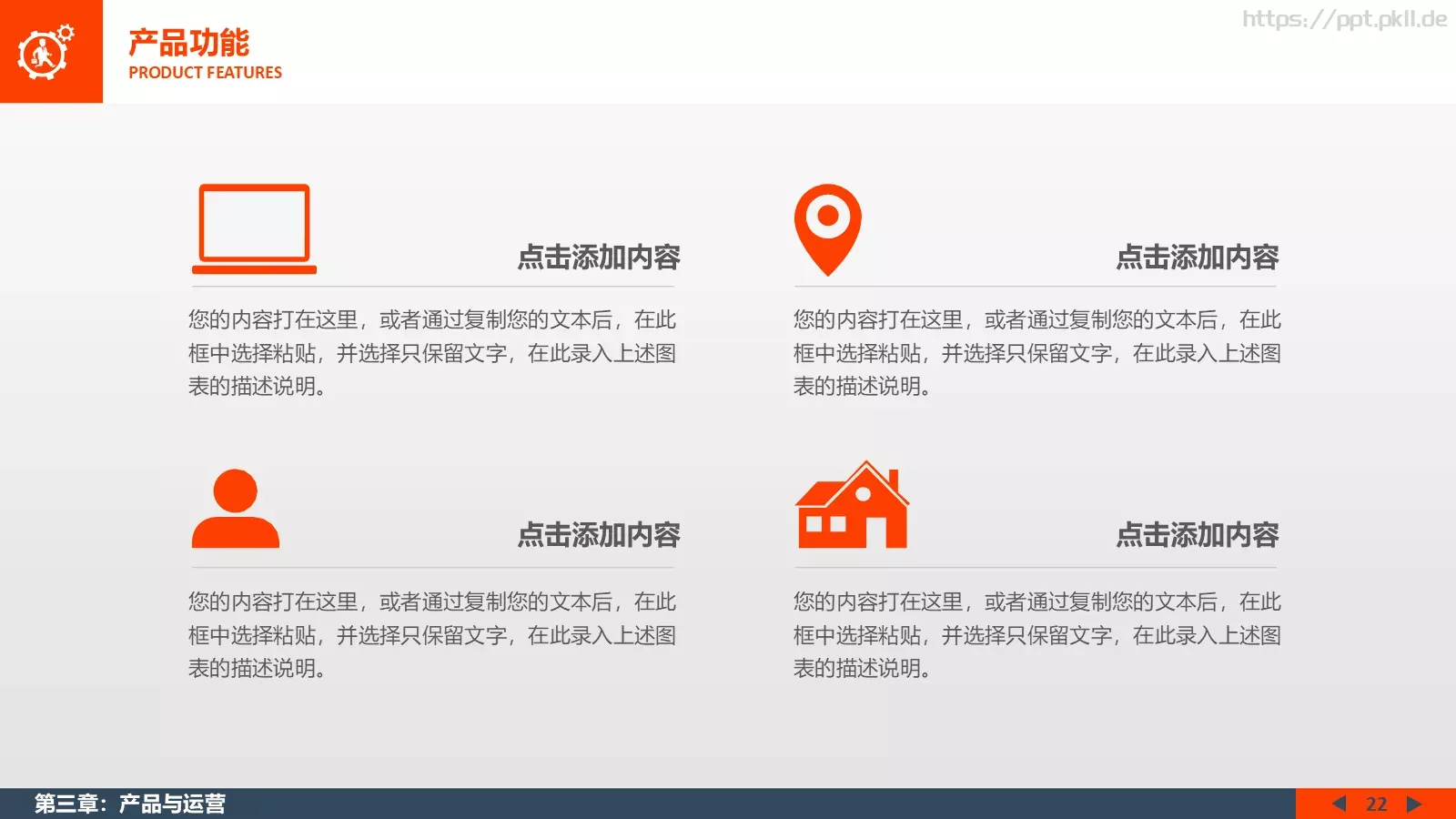 商业计划书PPT模板 第 22 页预览图