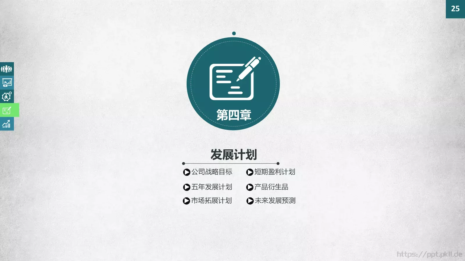 商业融资商业策划 (23PPT模板 第 25 页预览图