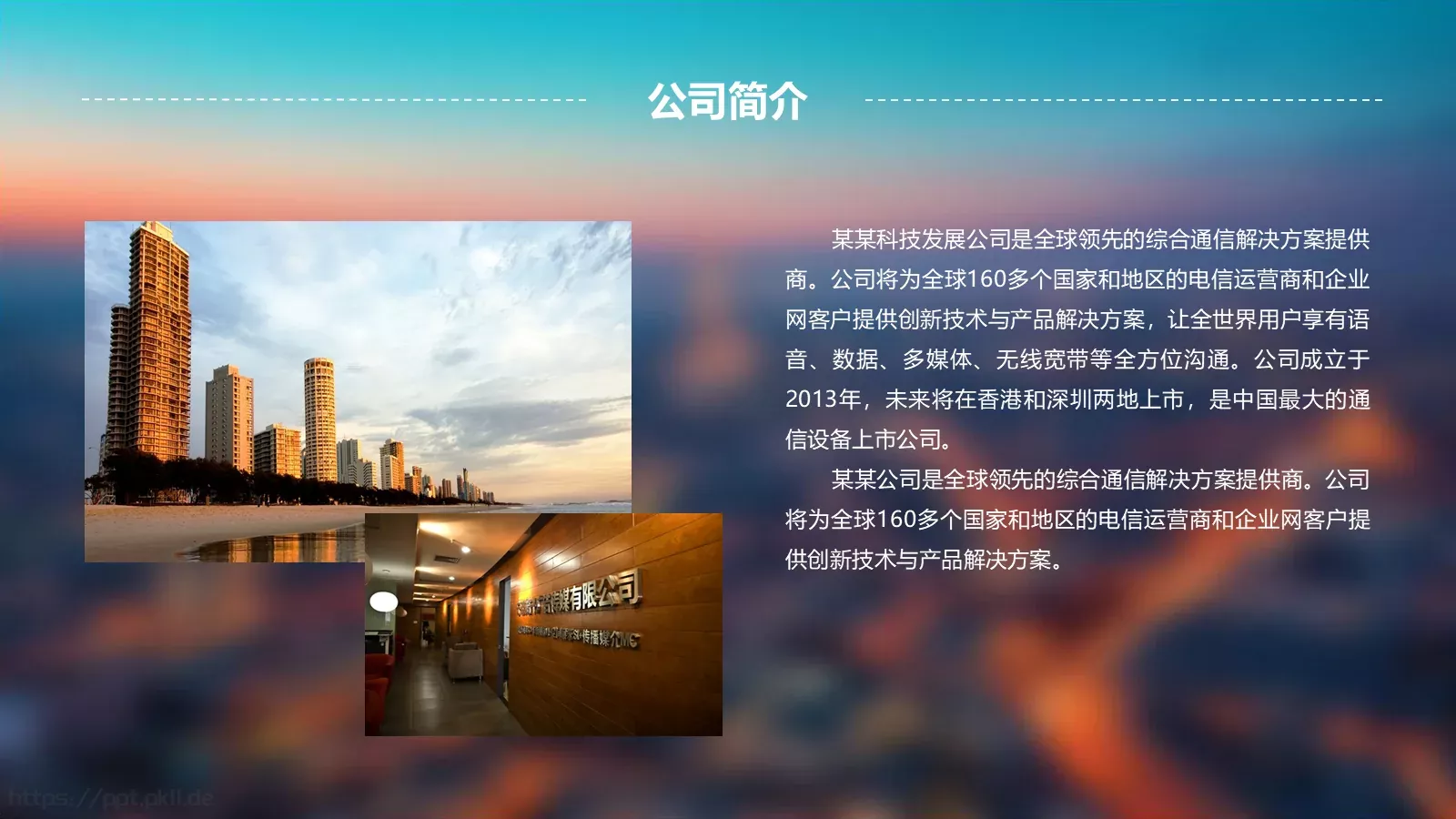 商业计划融资书PPT模板 第 5 页预览图