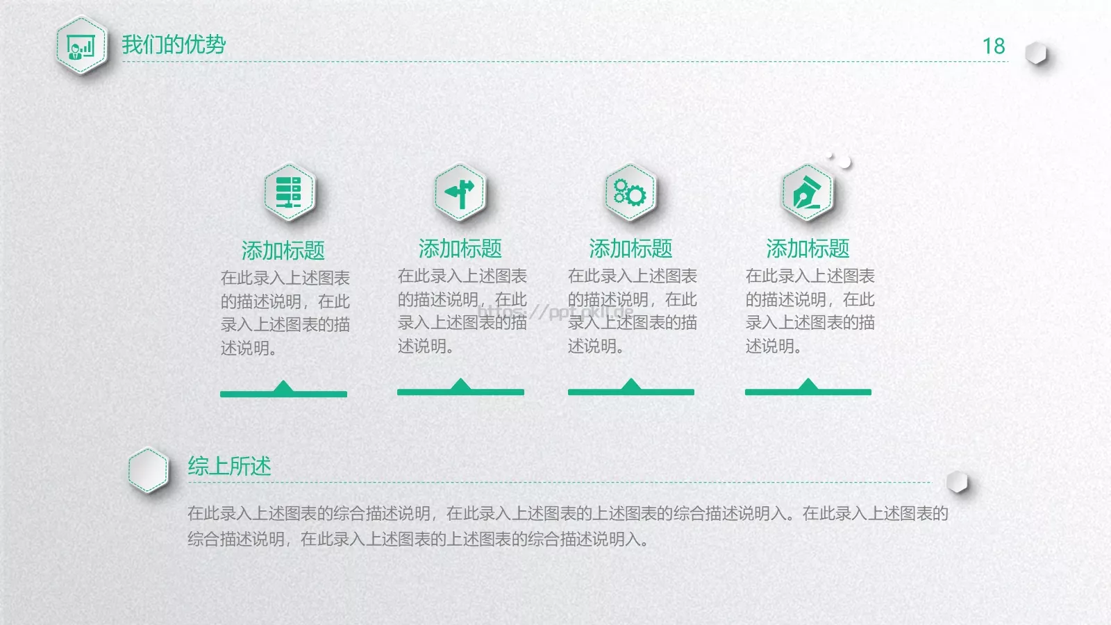 商业融资计划书PPT模板 第 18 页预览图