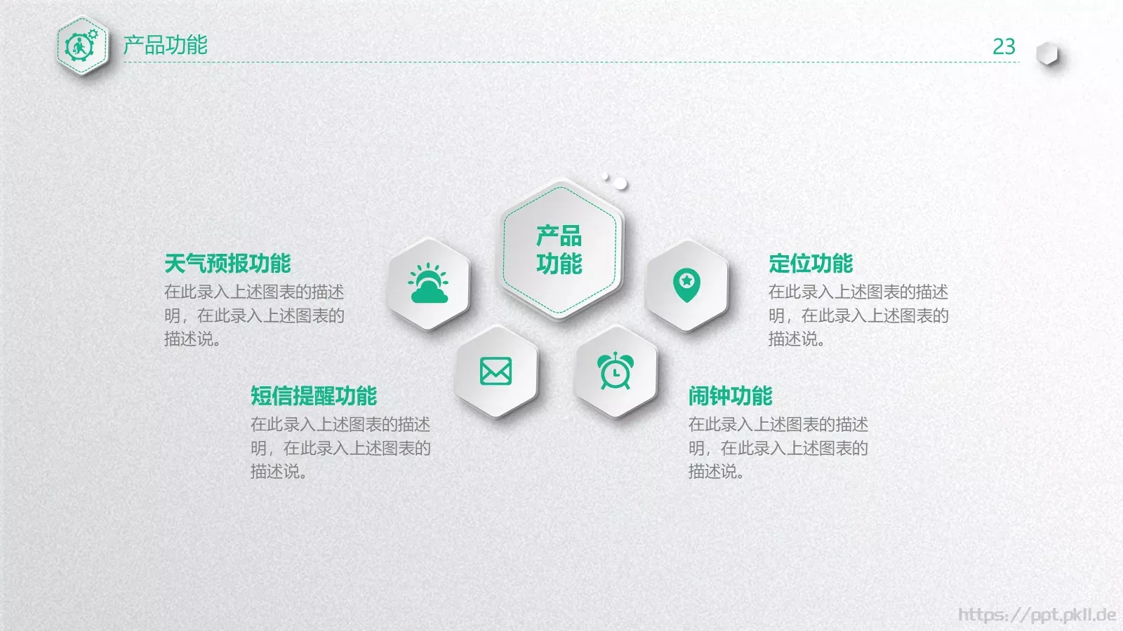 商业融资计划书PPT模板 第 23 页预览图
