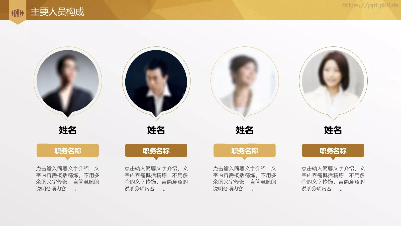 商业融资计划书PPT模板 第 7 页预览图