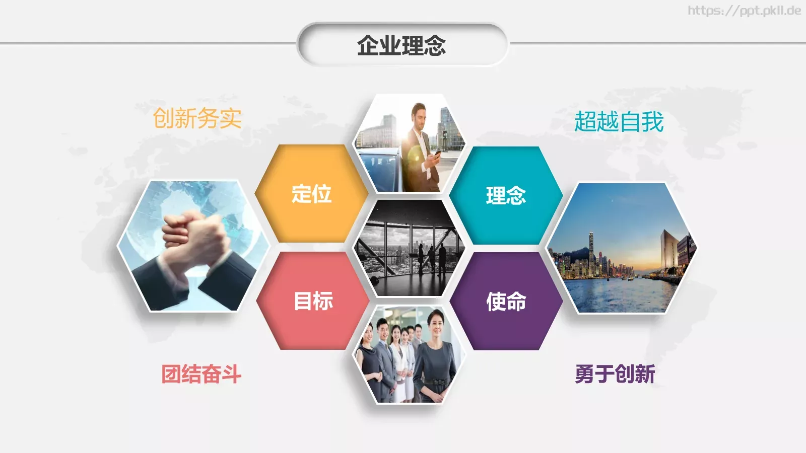 商务汇报PPT模板 第 10 页预览图