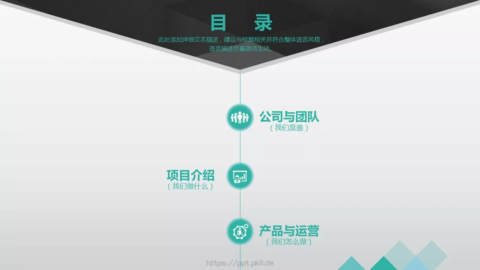 商务汇报PPT模板 第 2 页缩略图