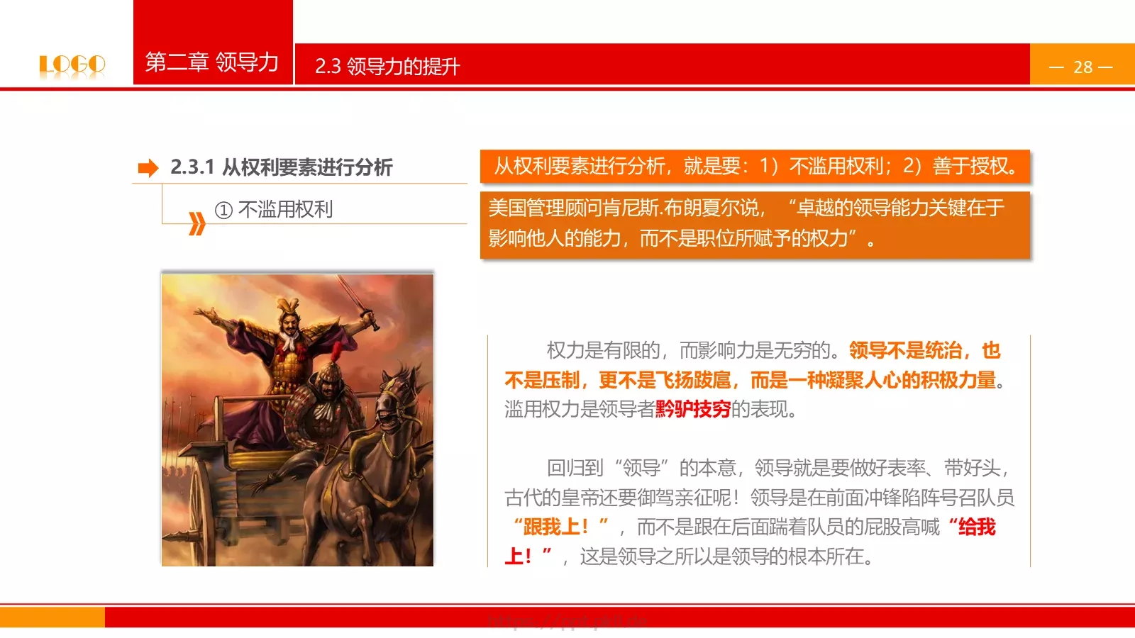 中高层领导培训课件PPT模板 第 28 页预览图