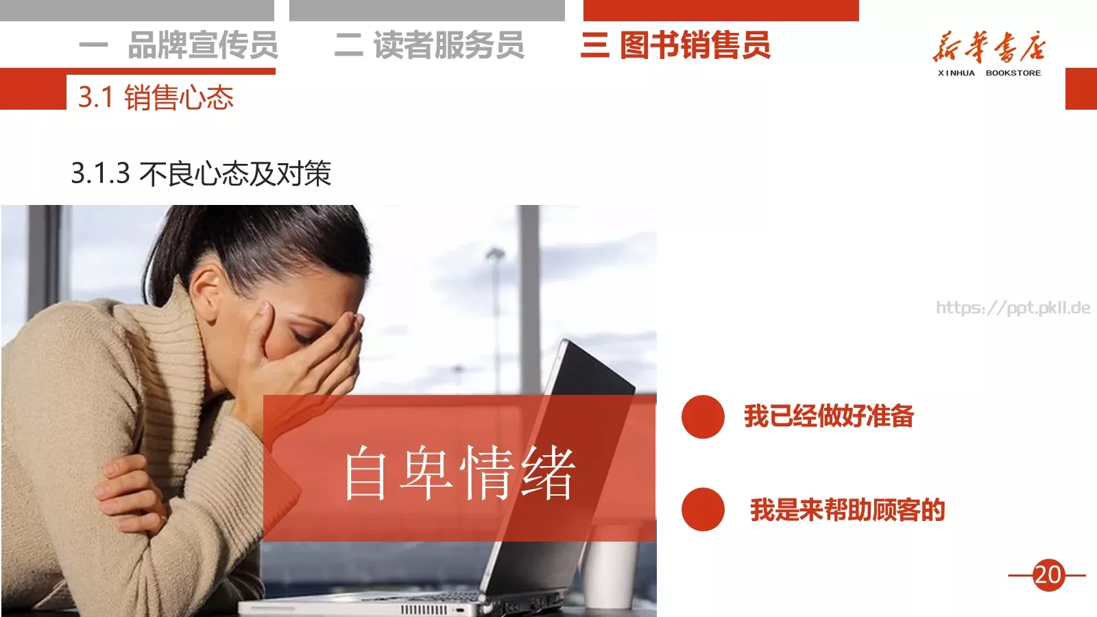 书店店员培训课程PPT模板 第 21 页预览图