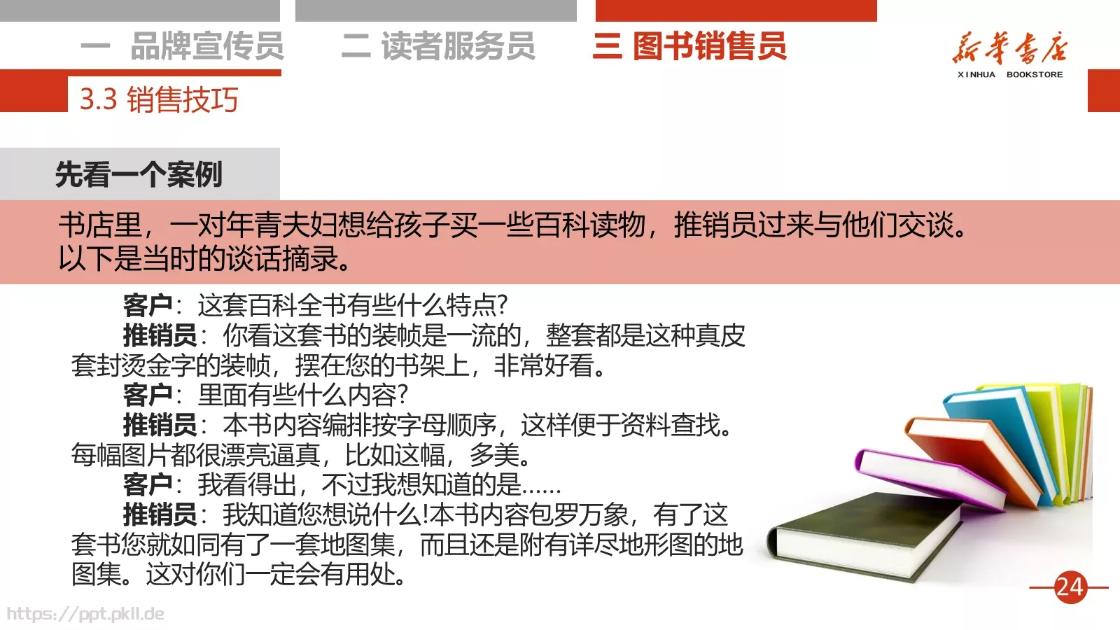 书店店员培训课程PPT模板 第 25 页预览图