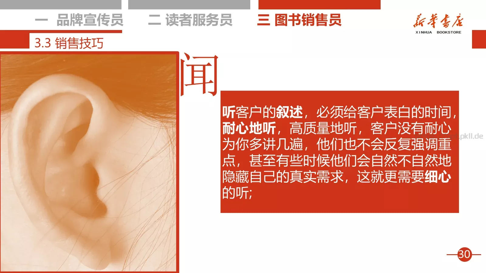 书店店员培训课程PPT模板 第 31 页预览图