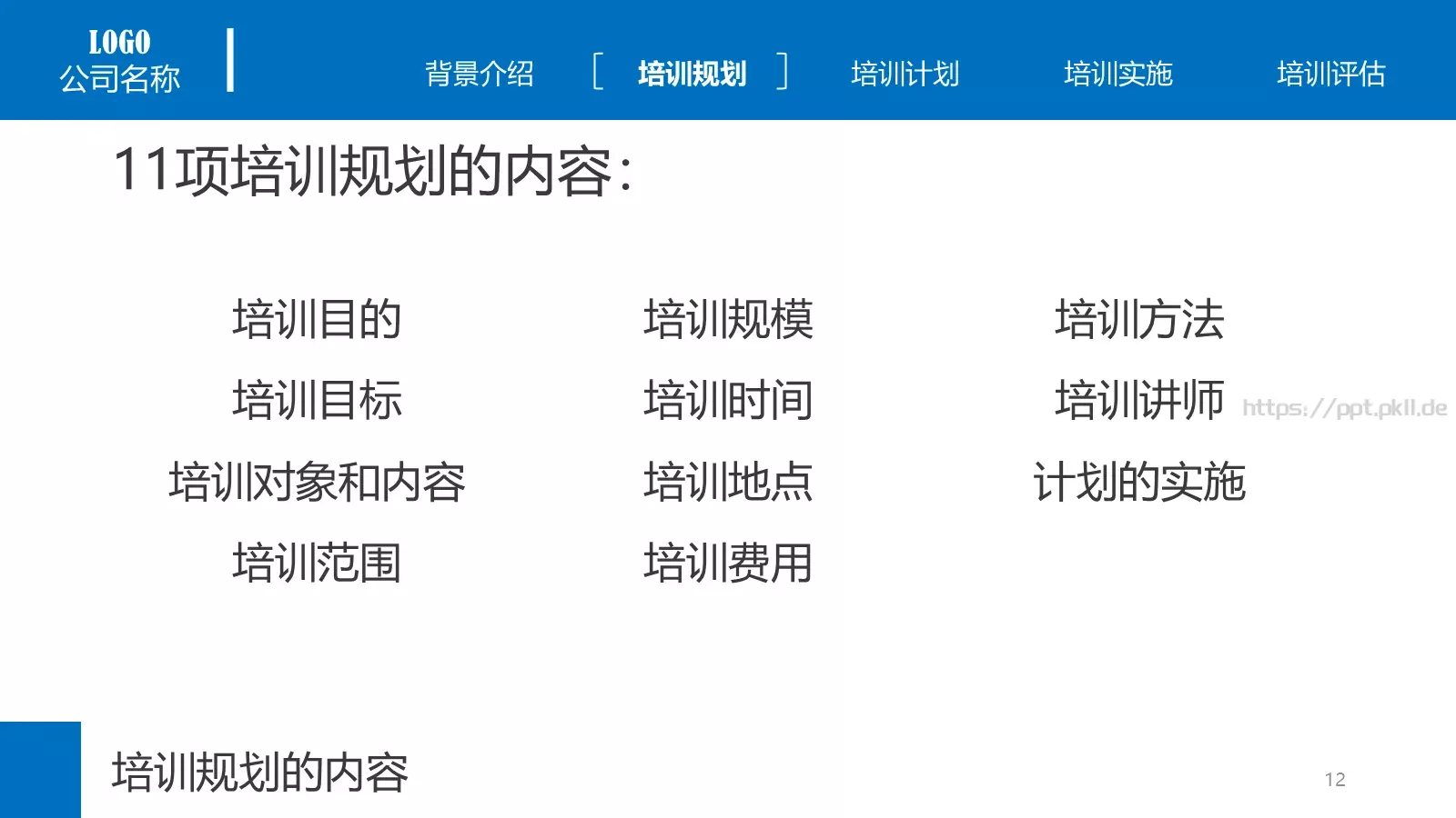 培训课件背景介绍 第 12 页预览图
