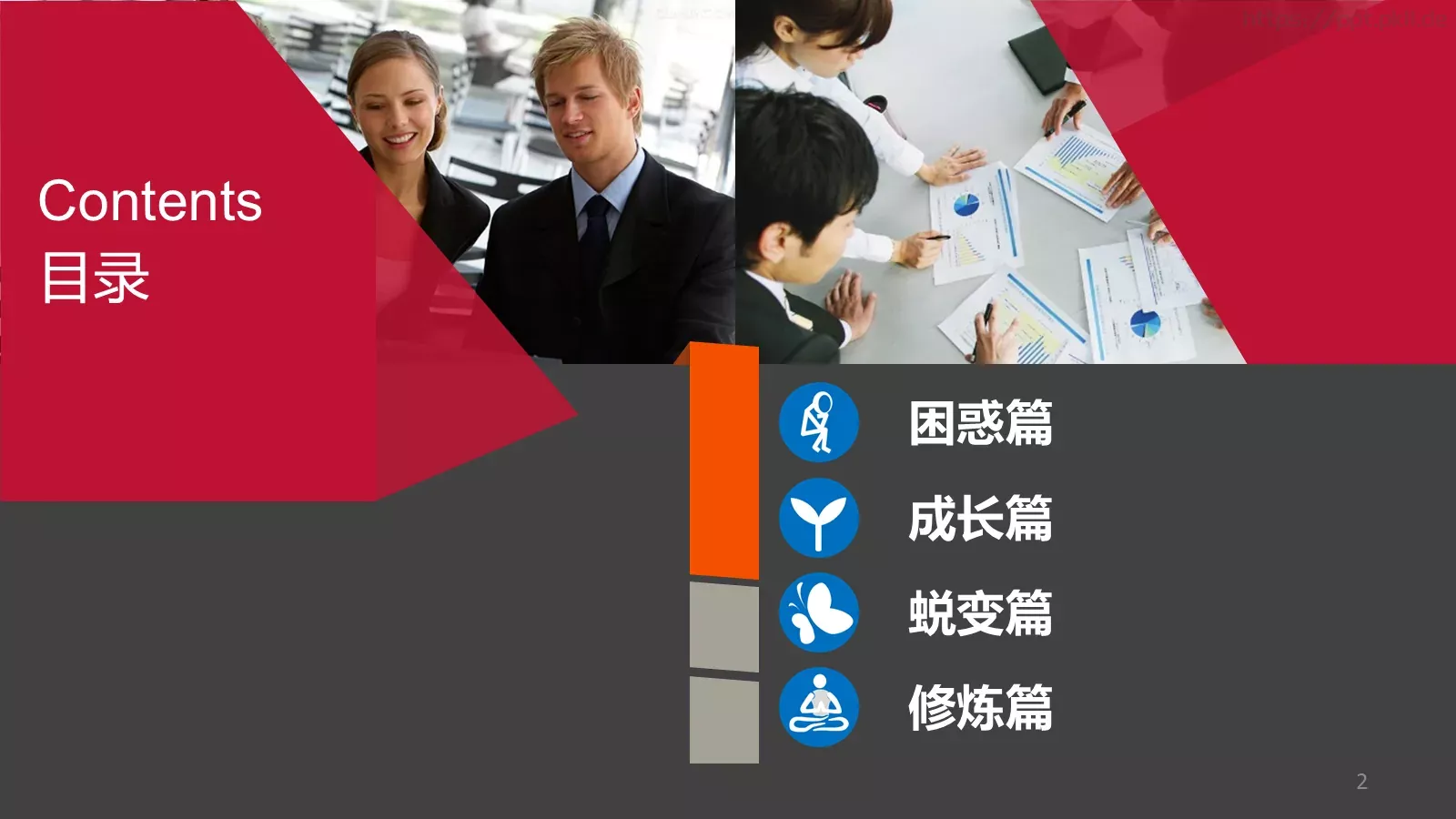 培训师成长手册PPT模板 第 2 页缩略图