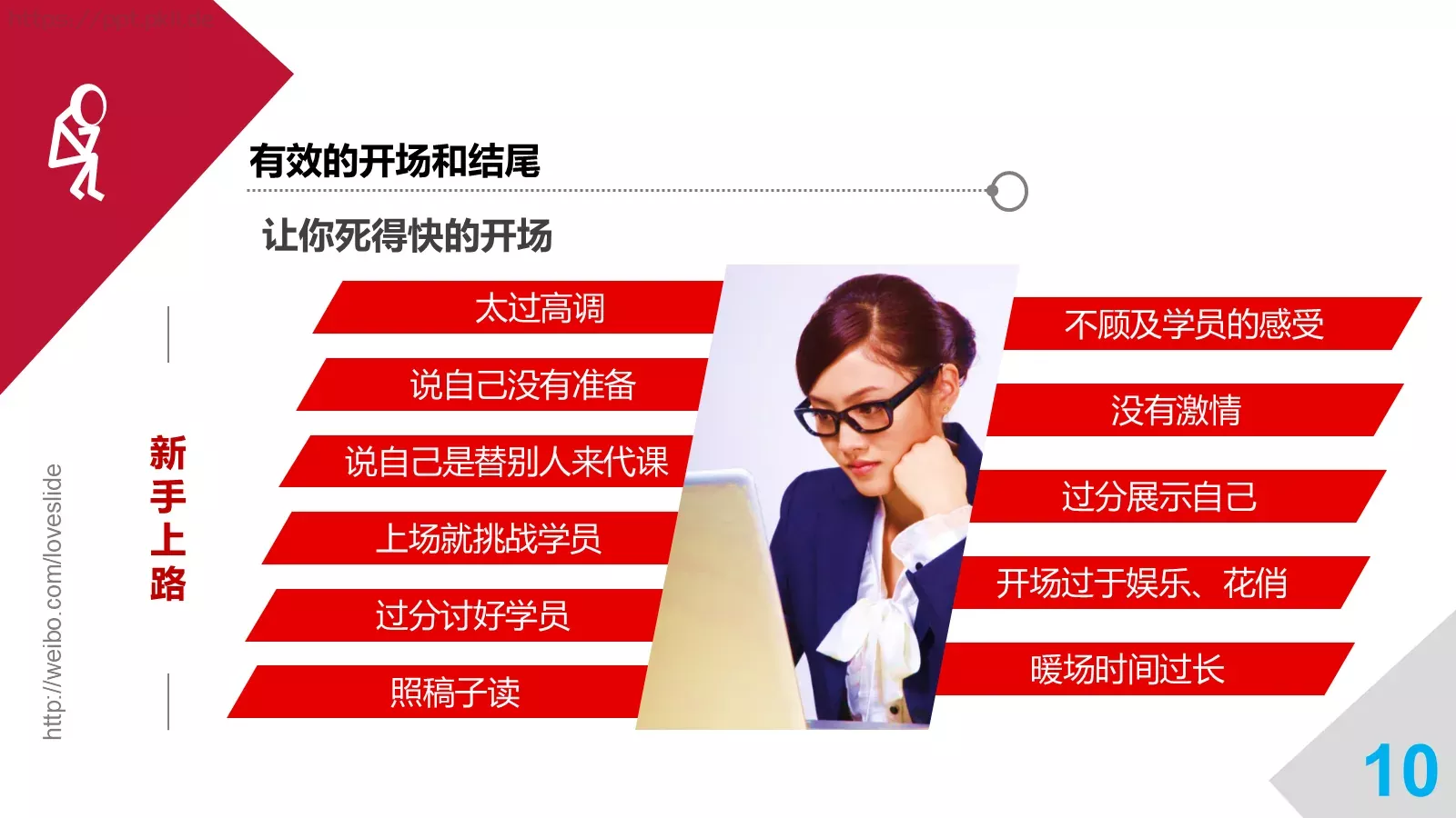 培训师成长手册PPT模板 第 10 页预览图