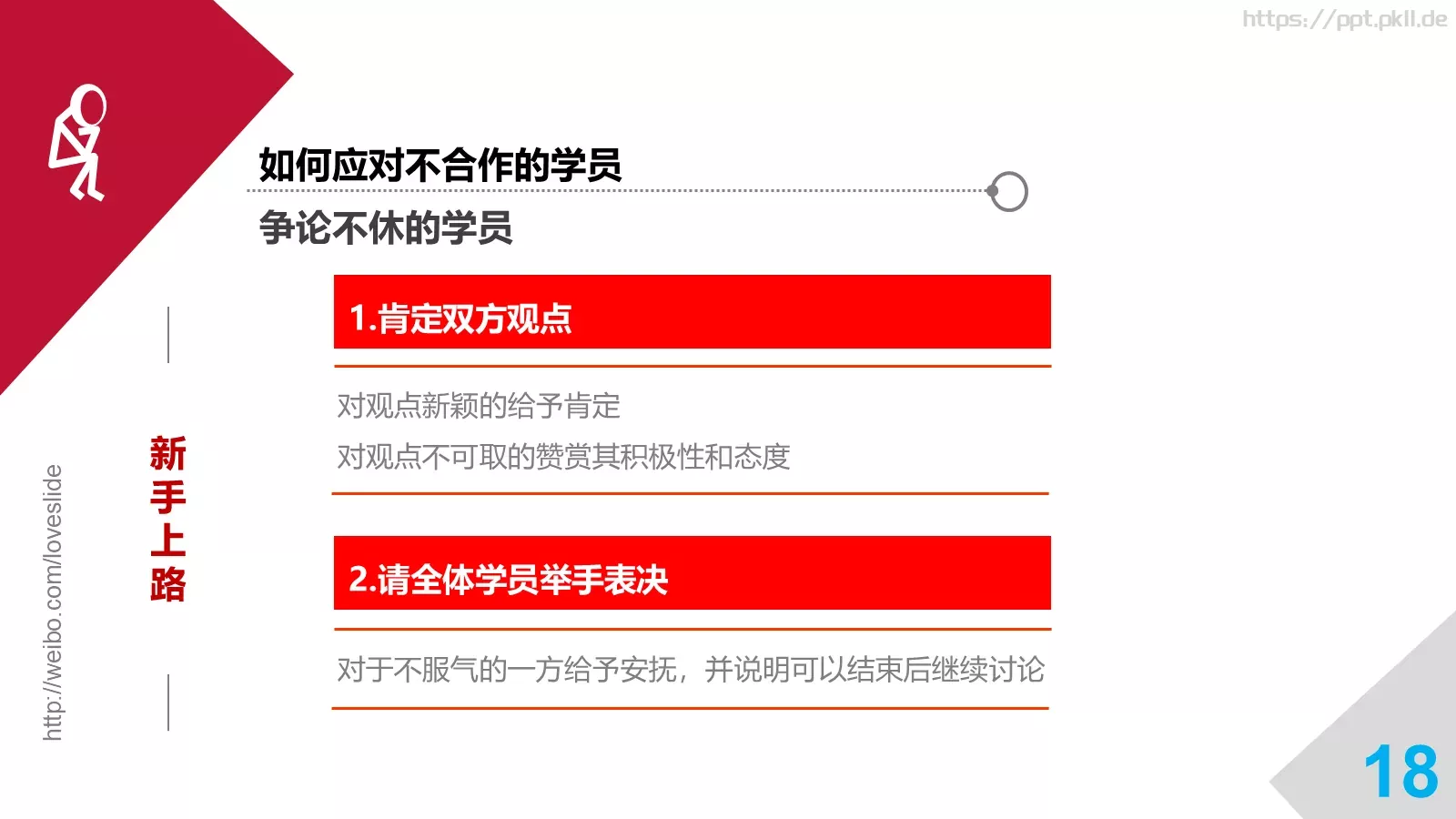 培训师成长手册PPT模板 第 18 页预览图