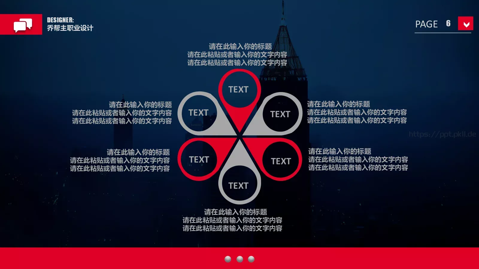人力资源员工培训PPT模板 第 6 页预览图