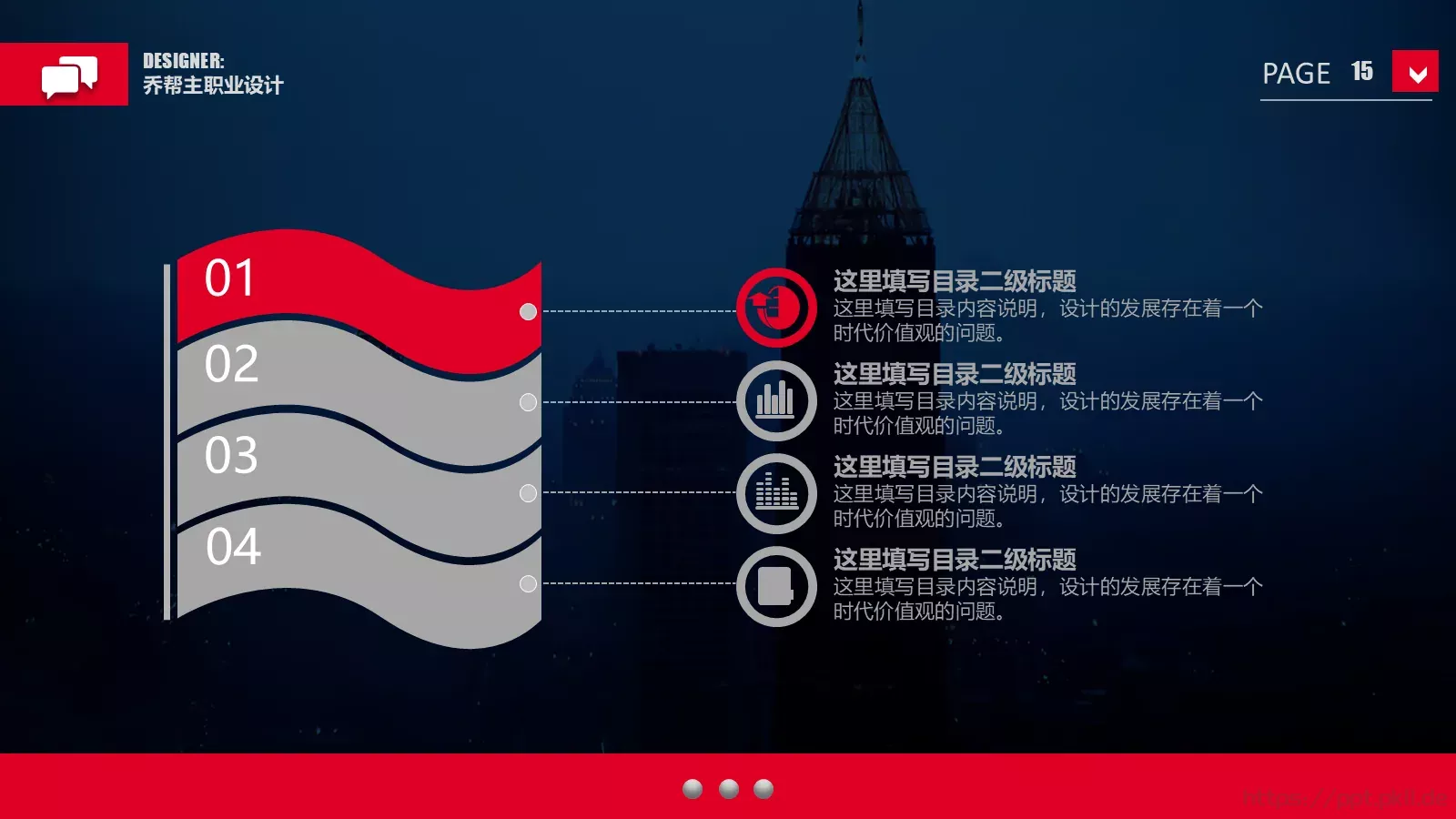 人力资源员工培训PPT模板 第 15 页预览图